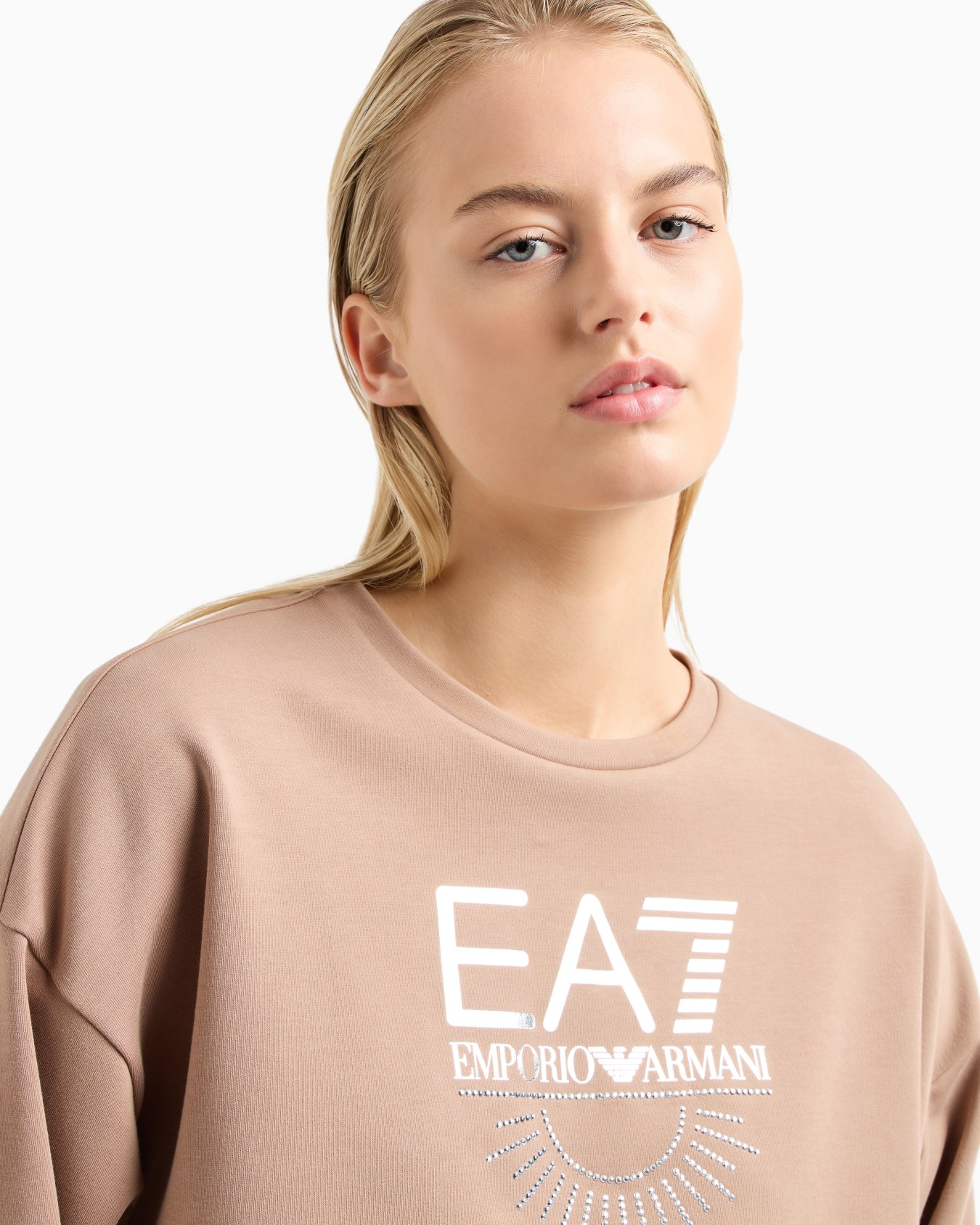 Stretch cotton and modal blend tracksuit Slide 4