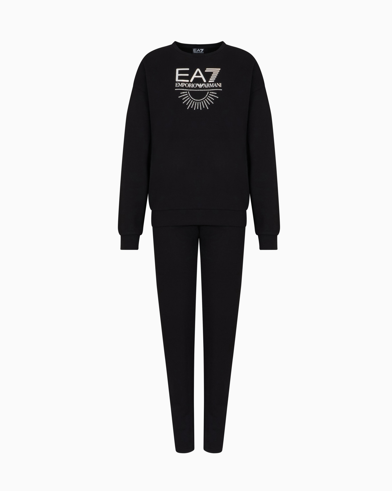 Stretch cotton and modal blend tracksuit Slide 0
