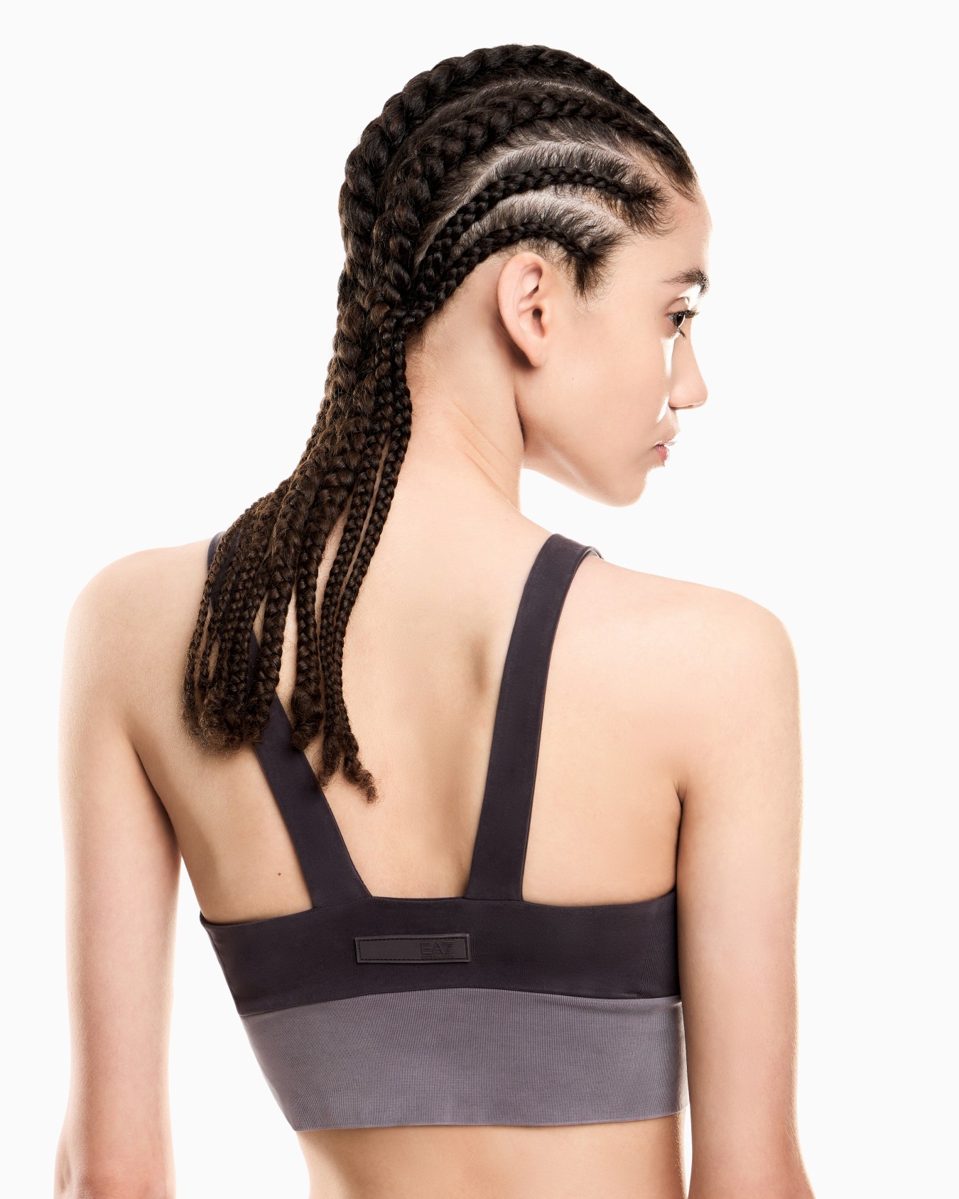 Sporty Forever stretch cupro sports bra Slide 4