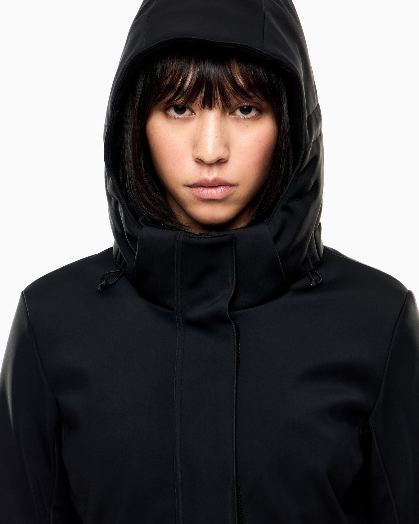 Technical softshell ski jacket with STRATUM7 padding  Slide 4