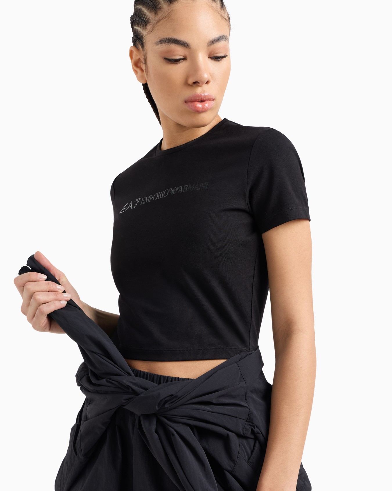 T-shirt girocollo Contemporary Sport in jersey di cotone stretch Slide 4