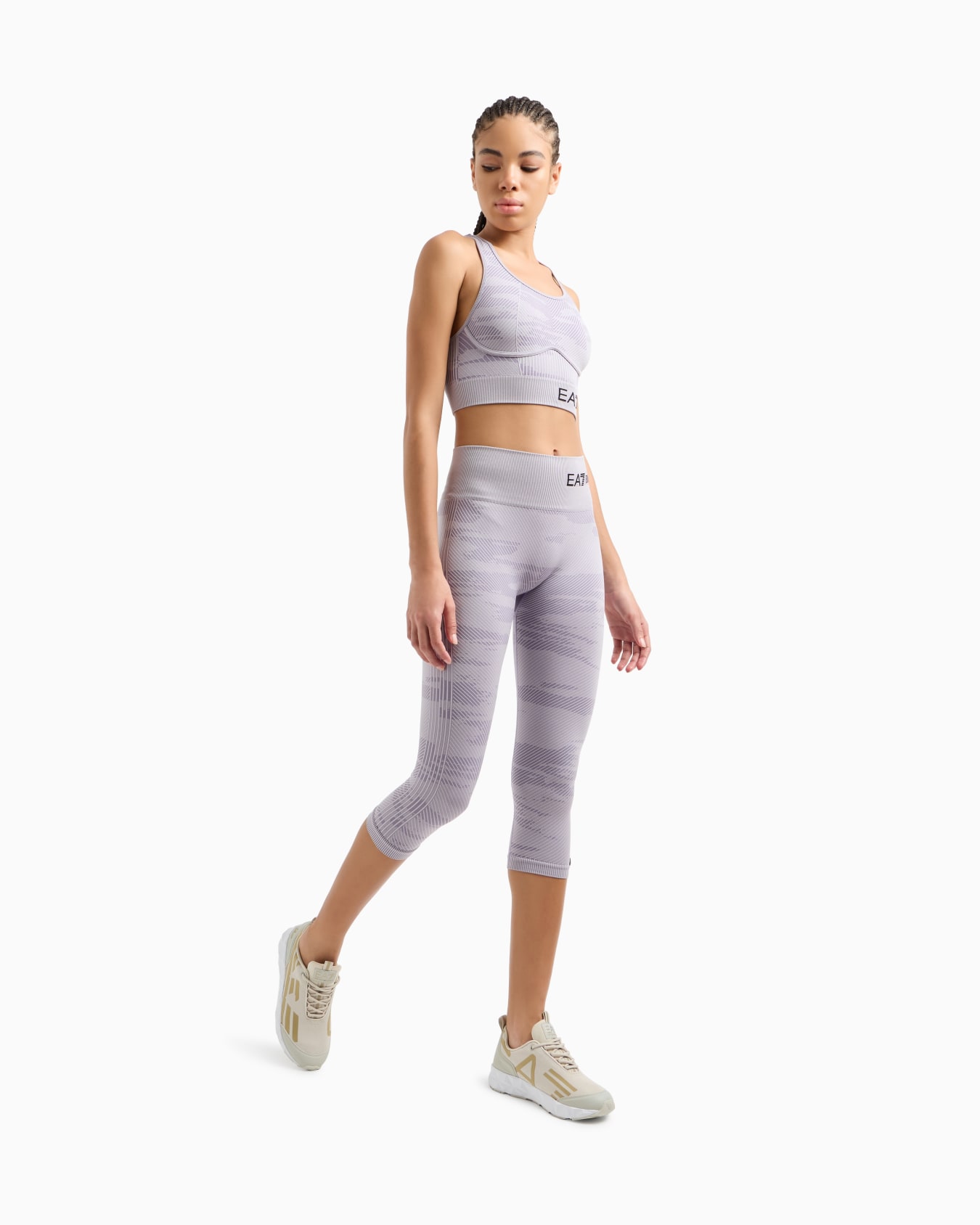 Dynamic Athlete leggings in VIGOR7 technical fabric Slide 1