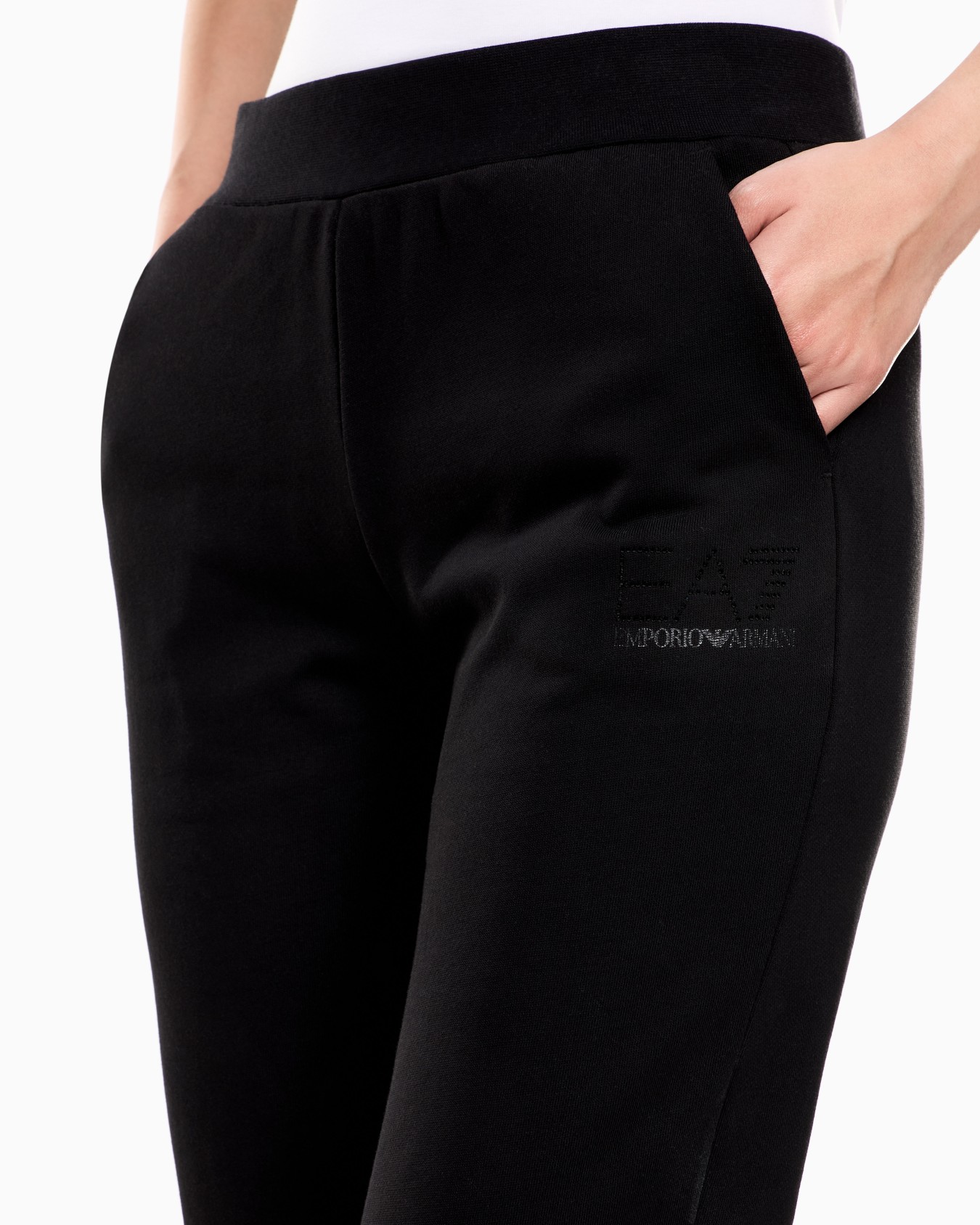 Pantalon de jogging Logo Series en mélange de coton biologique Diapositive 4