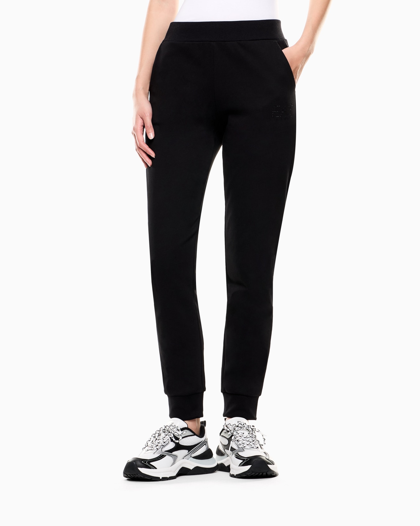 Pantalon de jogging Logo Series en mélange de coton biologique Diapositive 3
