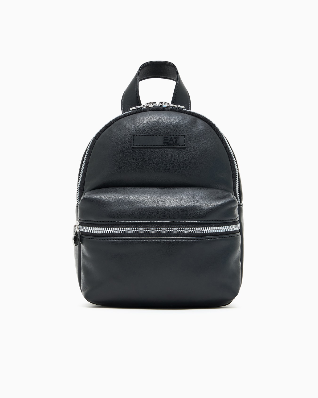 Winter Mix mini backpack in leather-effect fabric Slide 0