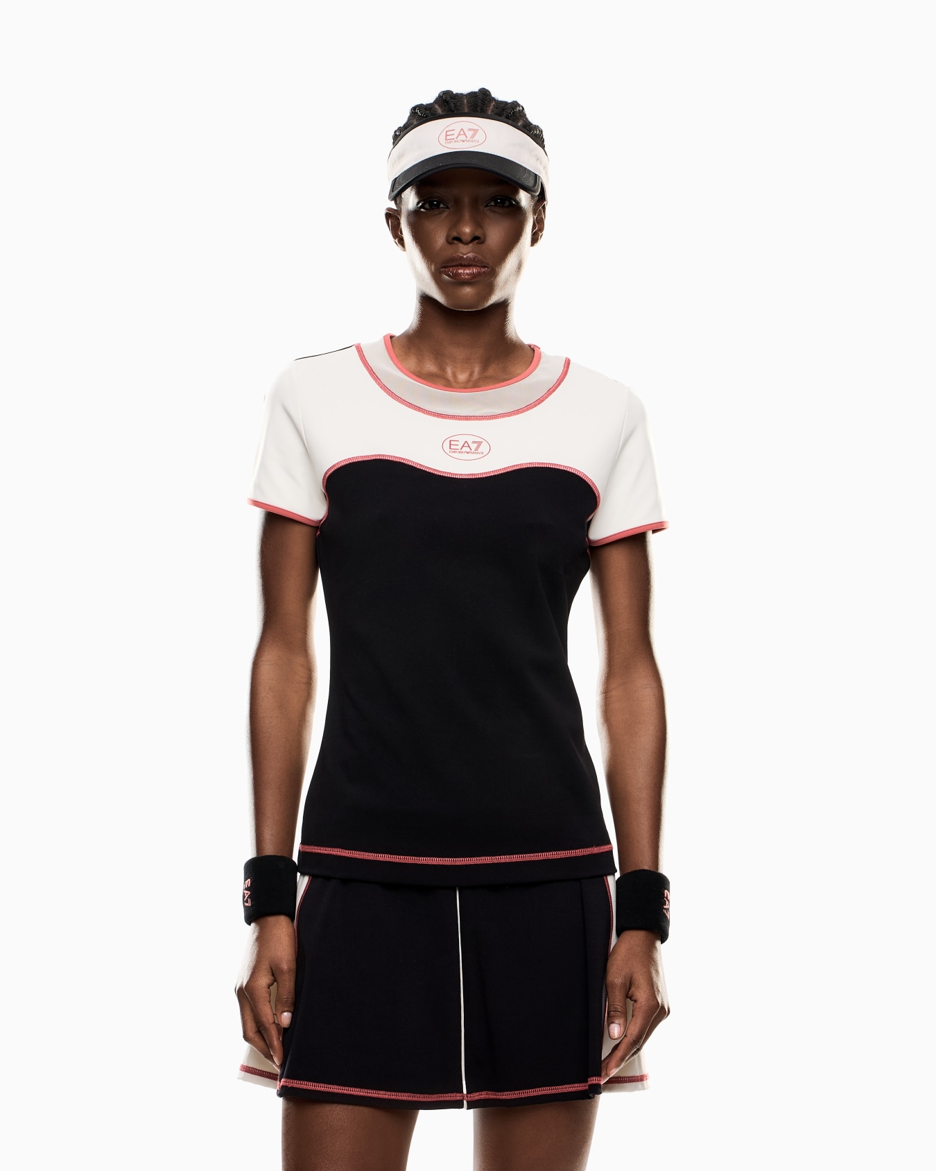 Tennis Pro crew-neck T-shirt in VENTUS7 technical fabric Slide 3