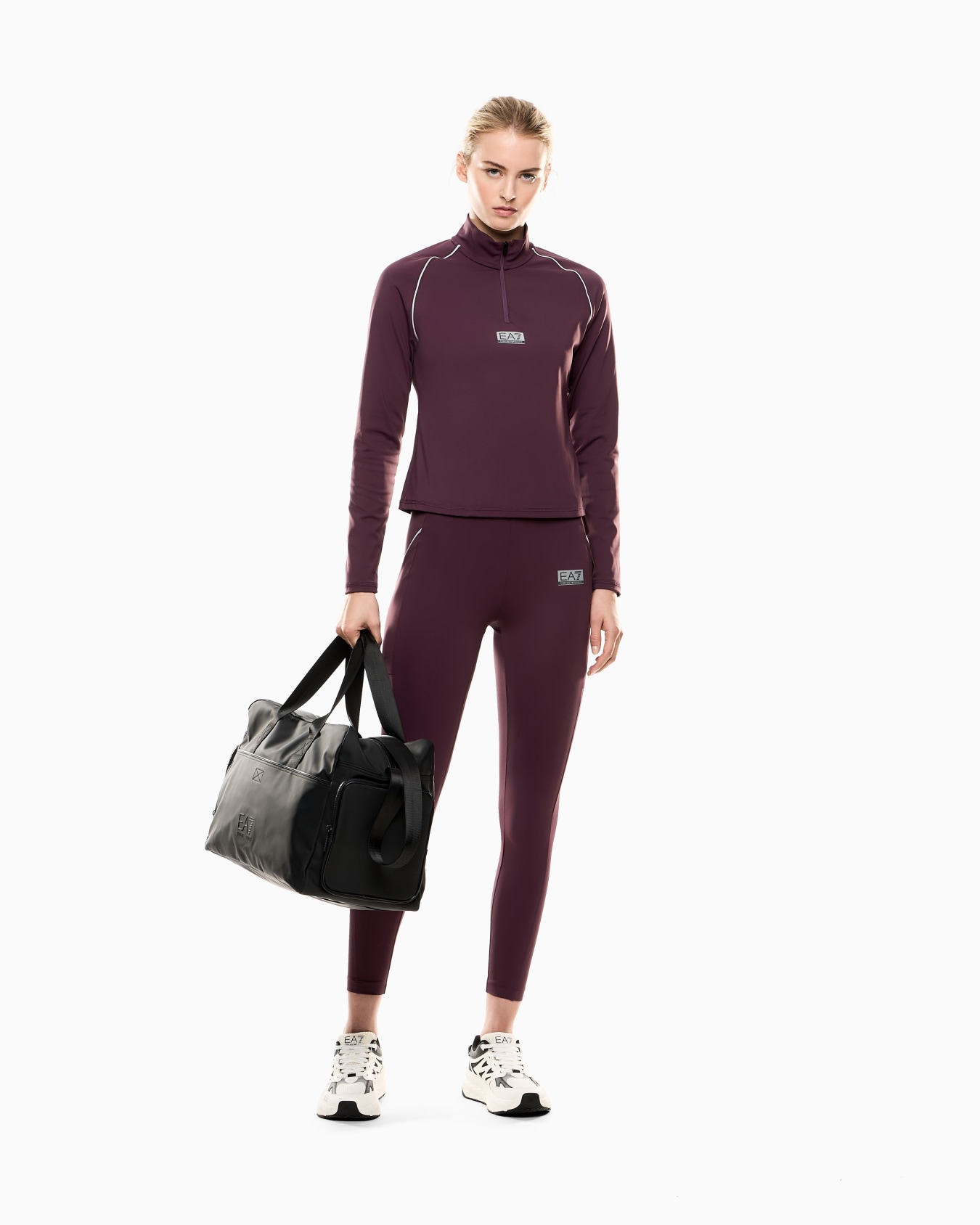 Jersey de manga larga Dynamic Athlete en tejido técnico FUROR7 Diapositiva 1
