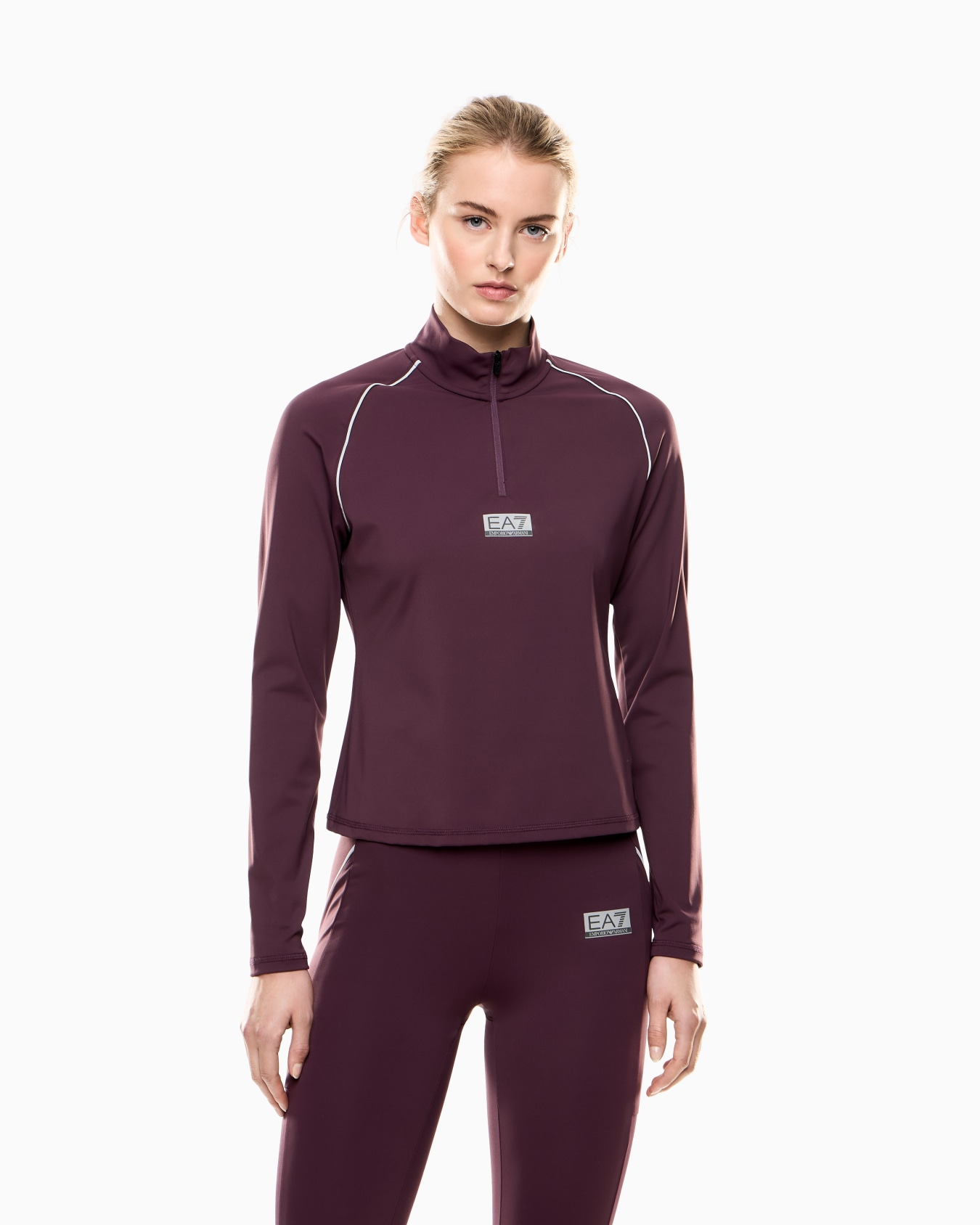 Jersey de manga larga Dynamic Athlete en tejido técnico FUROR7 Diapositiva 3
