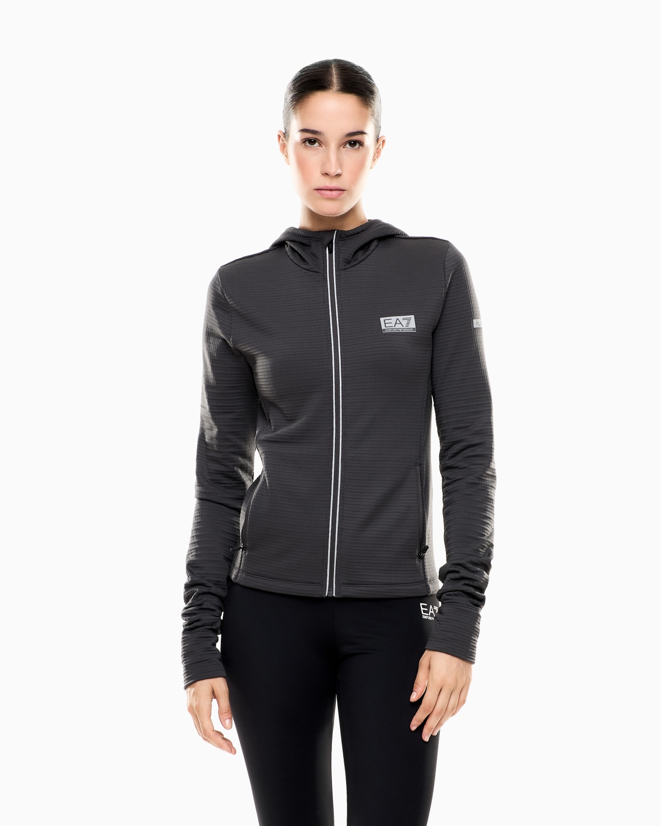 Dynamic Athlete zip-up jacket in FUROR7 technical fabric Slide 3