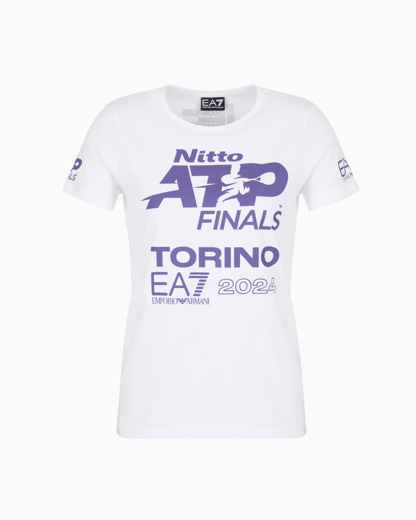 Nitto ATP Finals T-shirt girocollo donna in cotone organico Slide 0