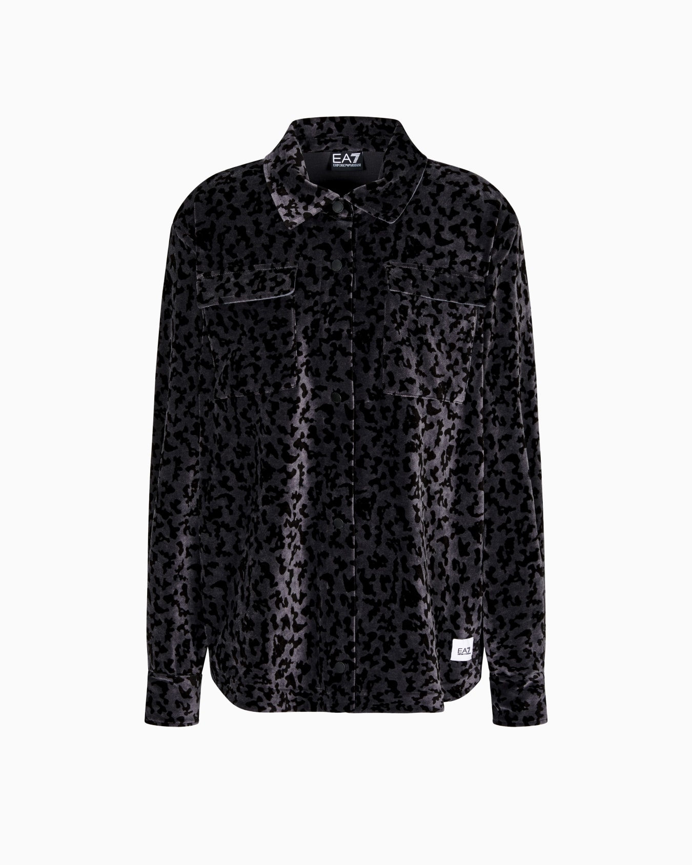 Overshirt Graphic Series in ciniglia stampa animalier Slide 0