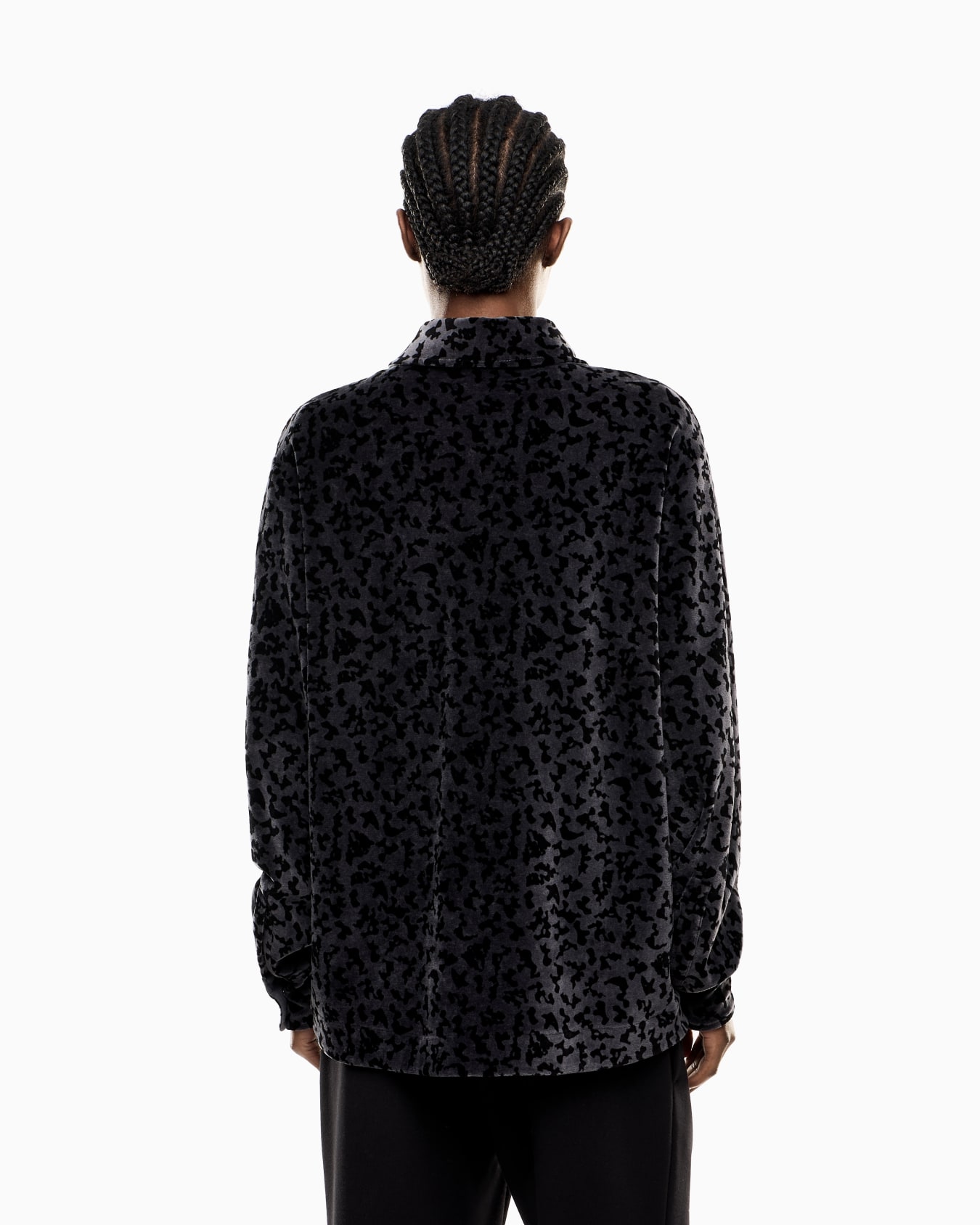 Overshirt Graphic Series in ciniglia stampa animalier Slide 2