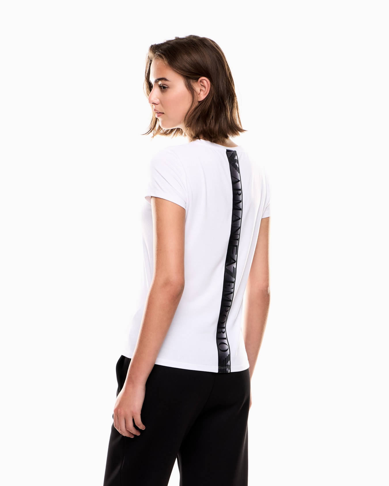 Dynamic Athlete crew-neck T-shirt in Natural VENTUS7 technical fabric Slide 2