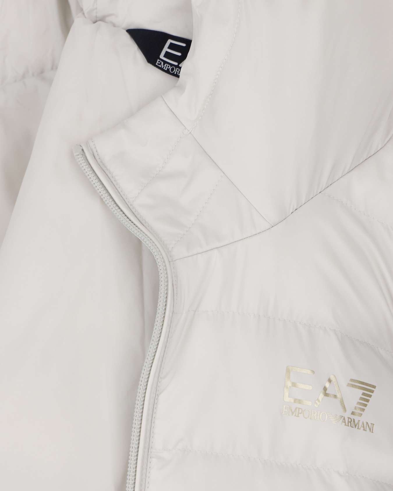 Padded jacket with a fixed hood and front zip Core Lady Slide 2