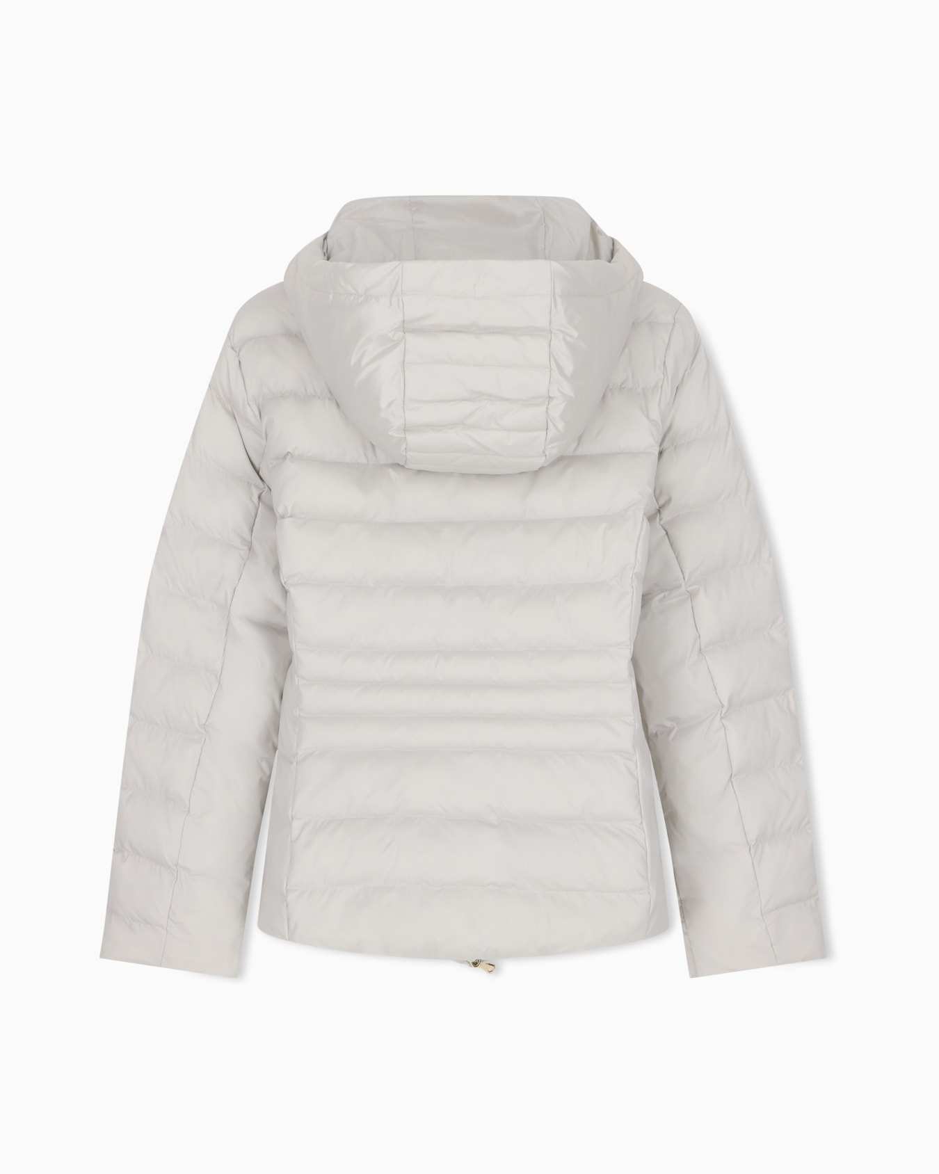 Padded jacket with a fixed hood and front zip Core Lady Slide 1