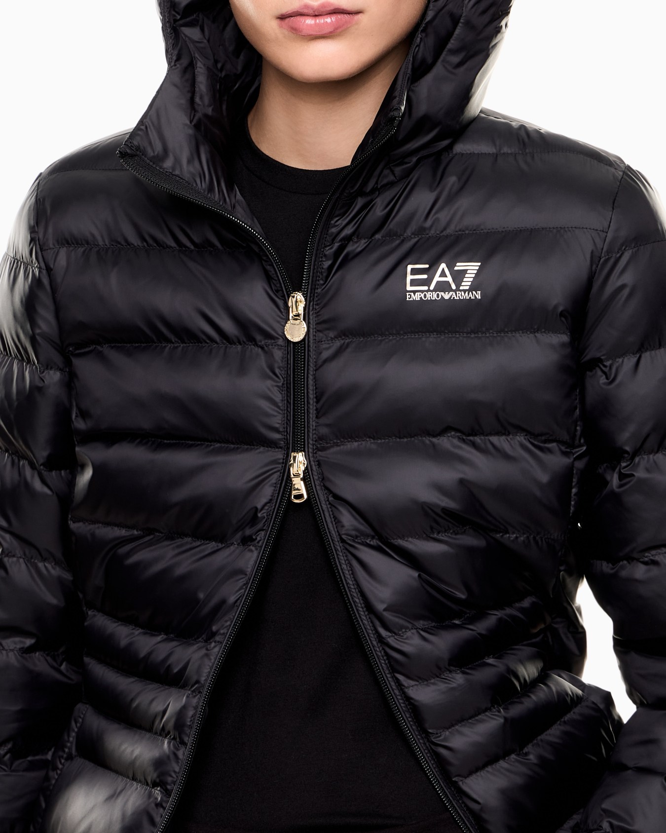 Core Lady nylon padded jacket Slide 4