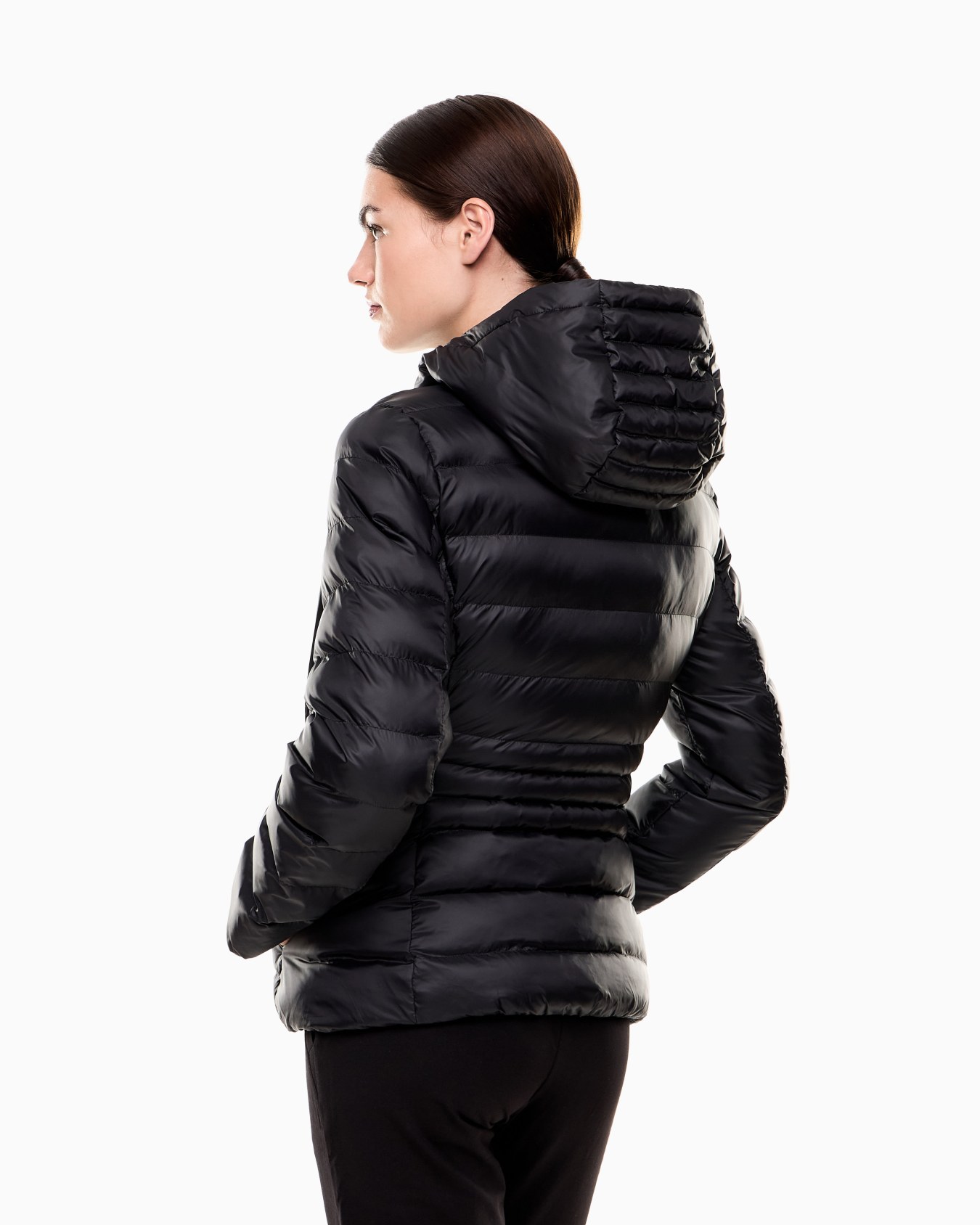 Core Lady nylon padded jacket Slide 2