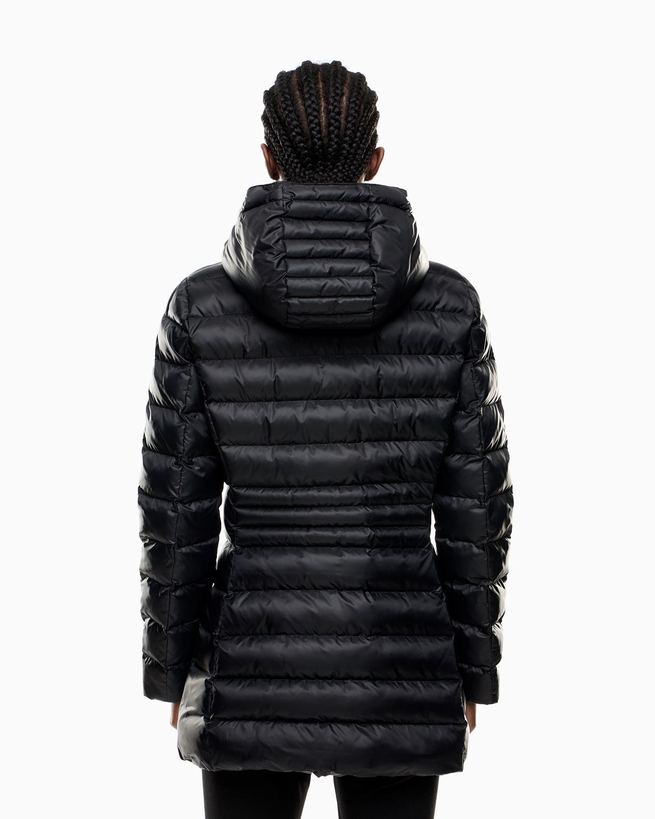 <オンライン限定>フード付きピーコート パデッドナイロン スライドする 5