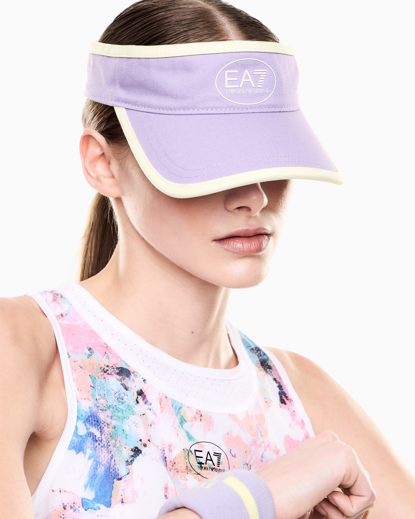 Tennis Pro cotton visor Slide 2