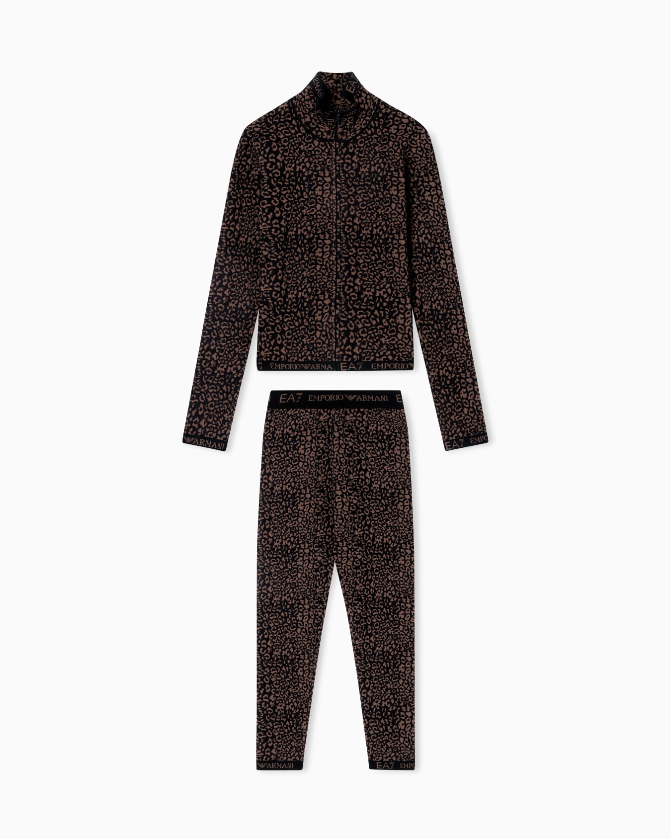 テクニカル ファーストレイヤーセット アニマルプリント スライドする 0