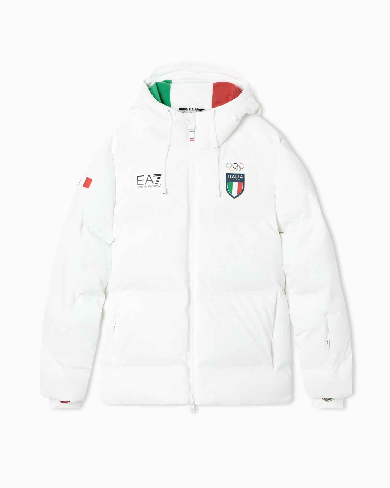 Ski down jacket in PROTECTUM7 technical fabric with ARDOR7 padding Slide 0