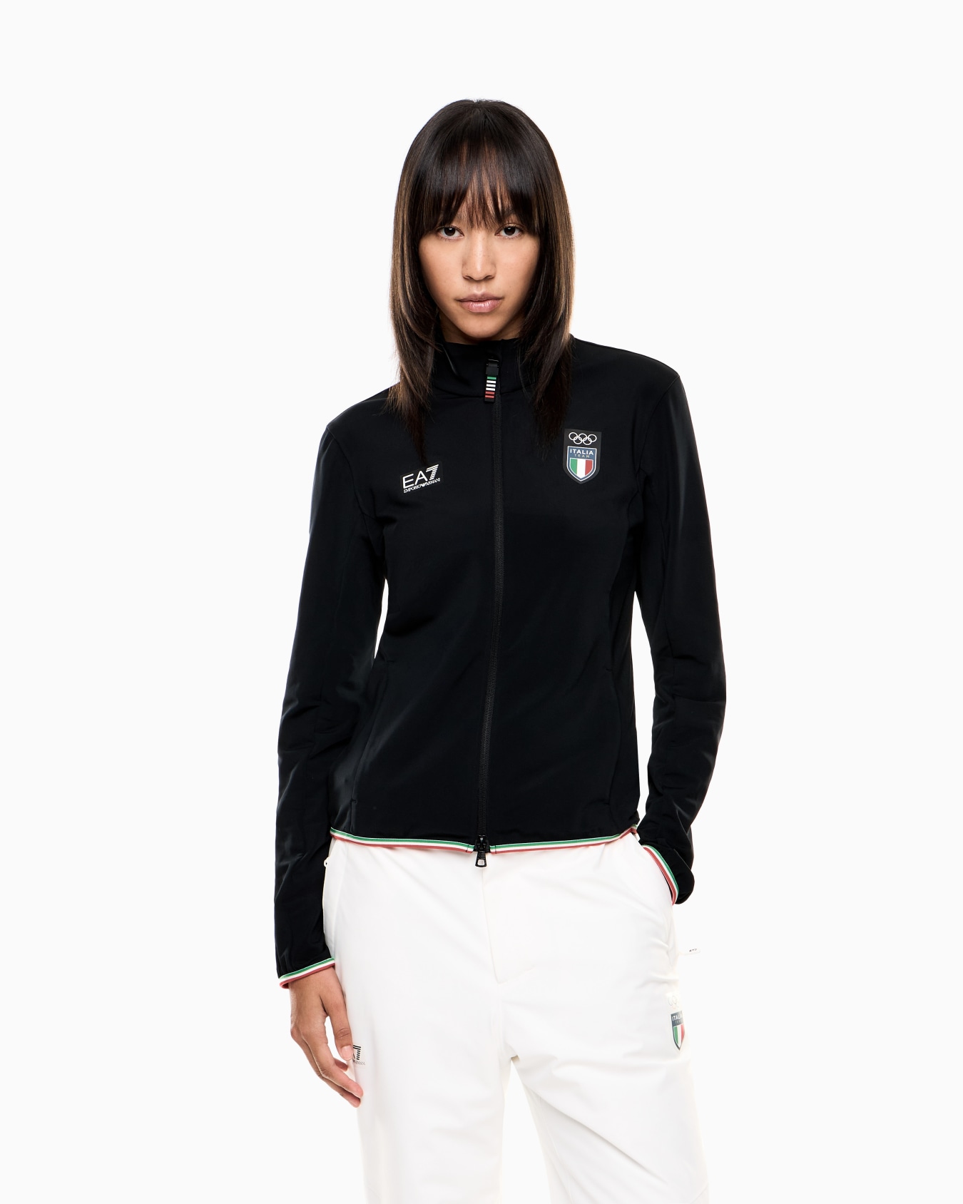 Powerstretch Ski Zip up Sweatshirt Slide 3