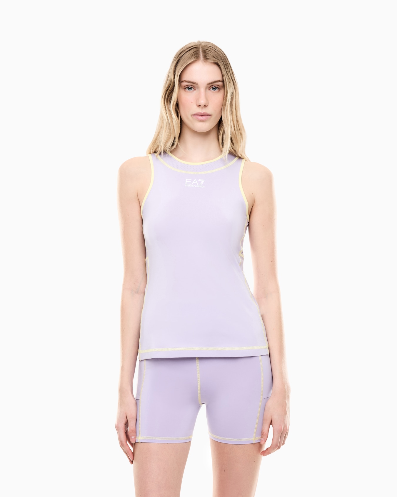 Tennis Pro タンクトップ ストレッチテクニカルファブリック スライドする 2