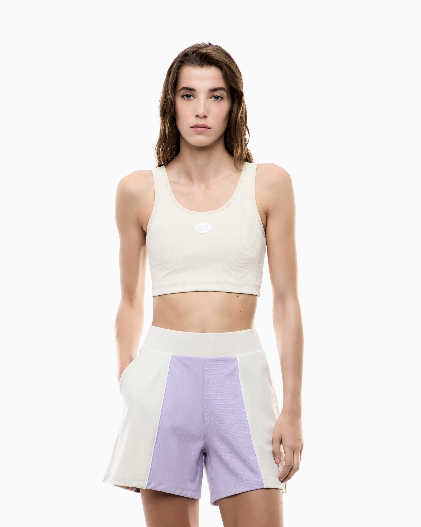 Short en interlock de viscose stretch Diapositive 3