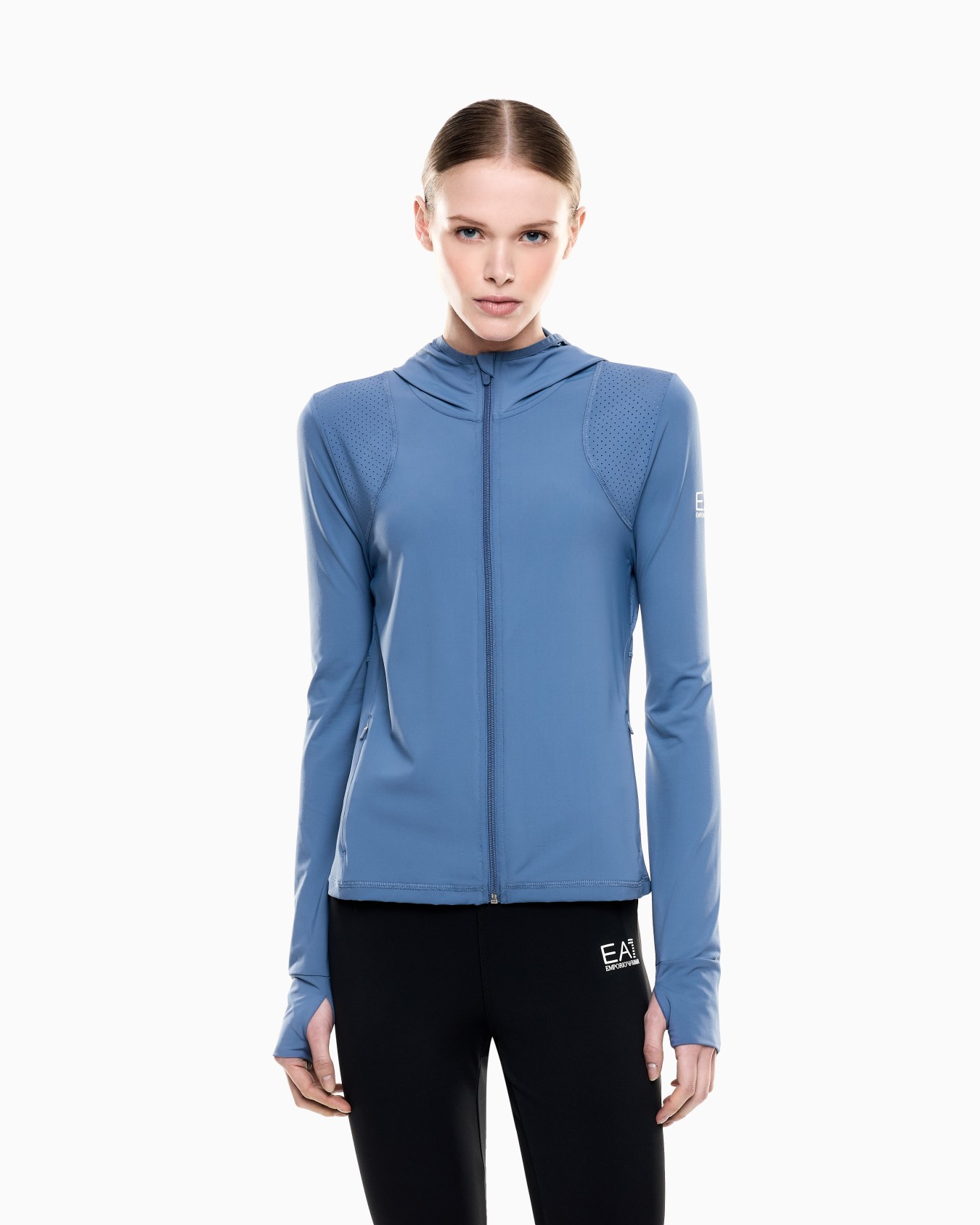 Dynamic Athlete hooded sweatshirt in VENTUS7 technical fabric Slide 3