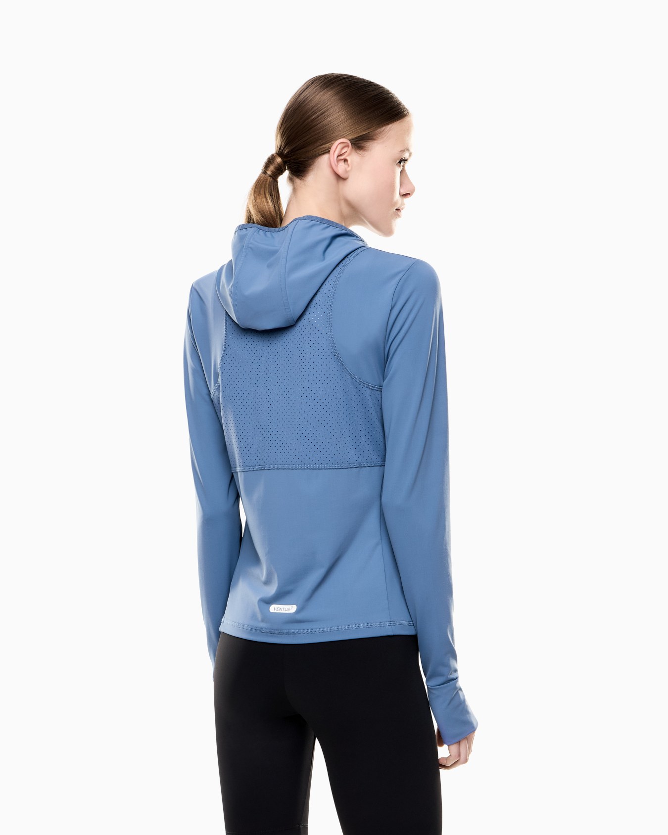 Dynamic Athlete hooded sweatshirt in VENTUS7 technical fabric Slide 2