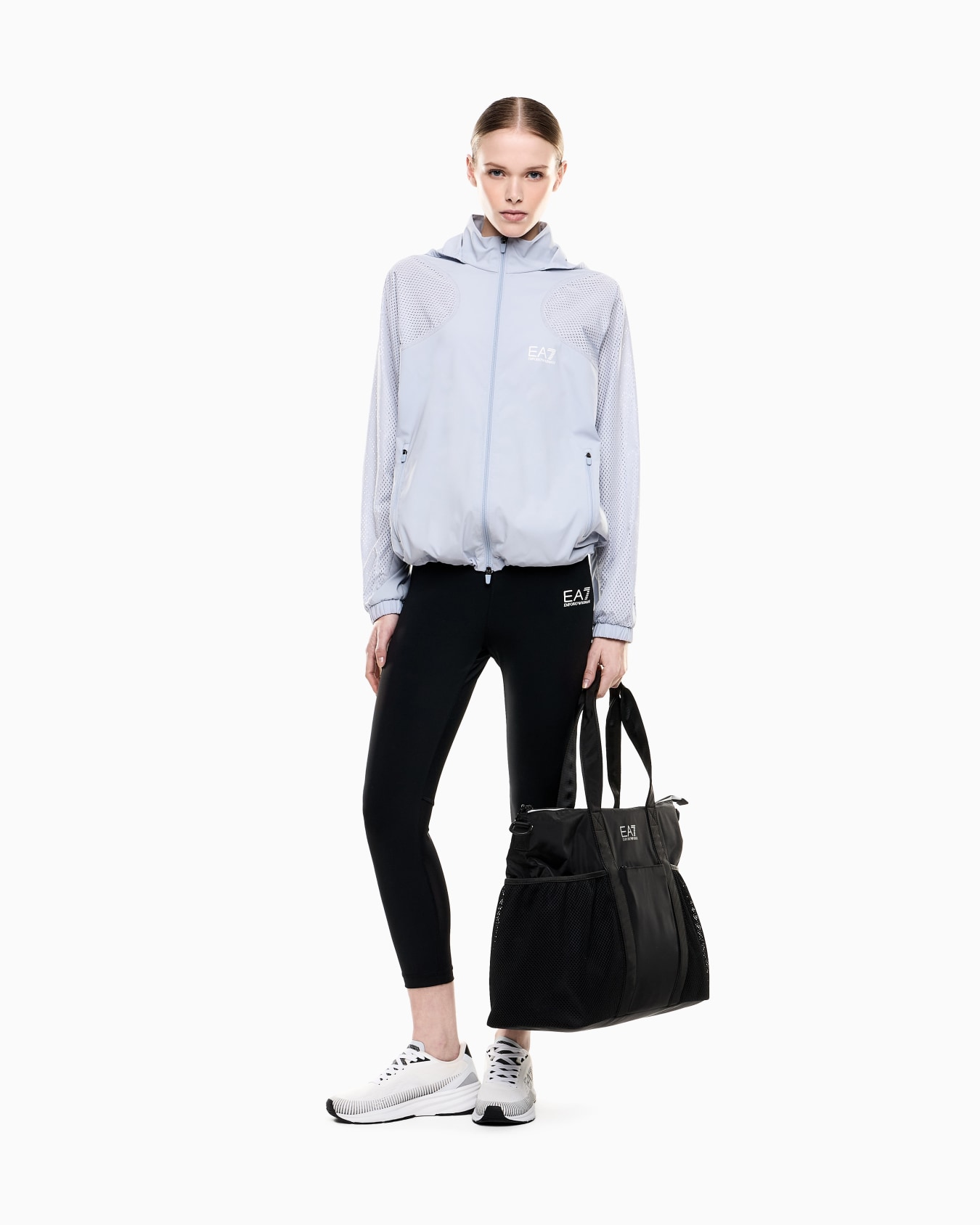 Blouson jacket in lightweight technical fabric スライドする 1