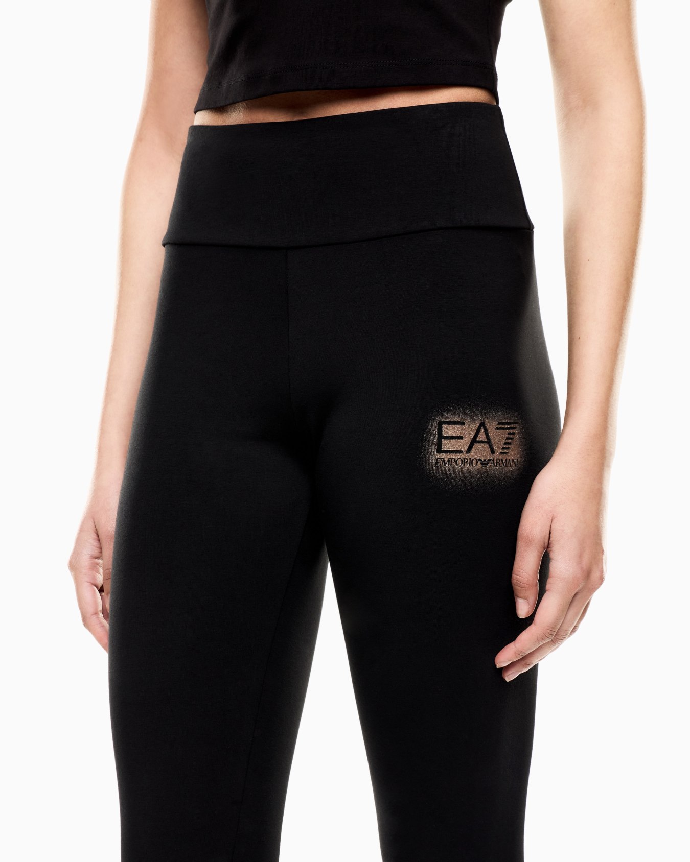 Visibility レギンス ストレッチジャージー スライドする 4