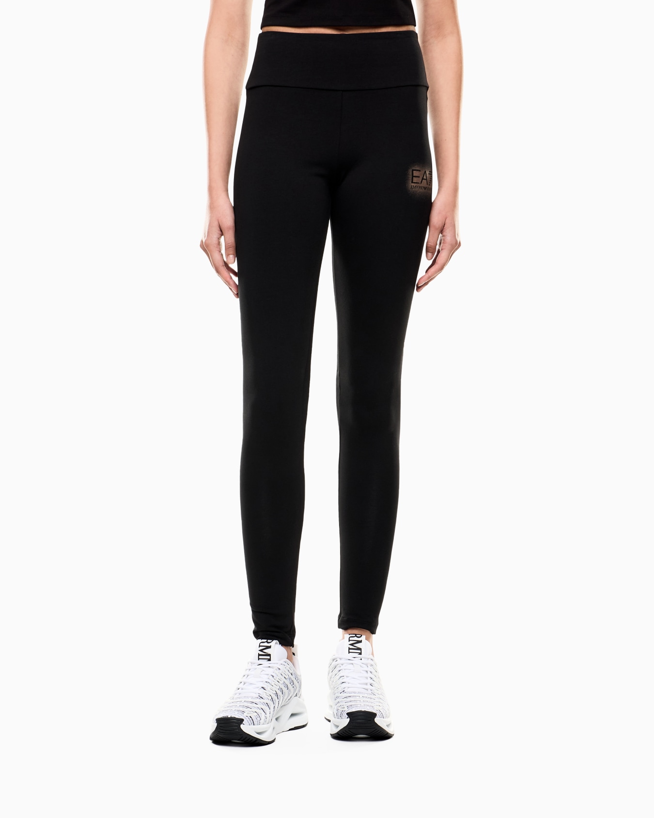 Visibility レギンス ストレッチジャージー スライドする 3