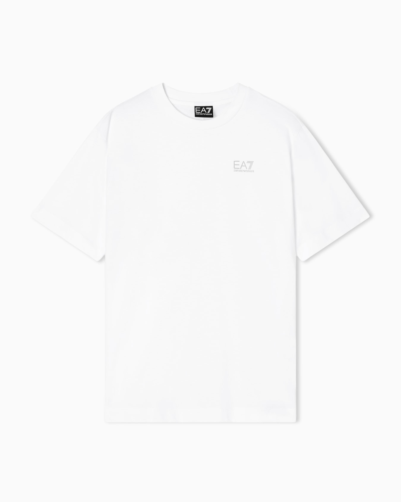 Oversized Logo Series cotton jersey T-shirt with logo Slide 0