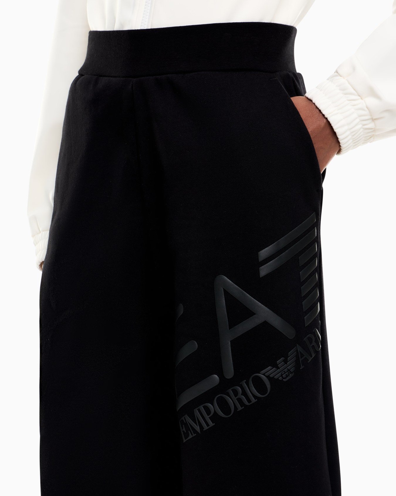 Pantaloni jogger Logo Series in Jersey  Slide 4