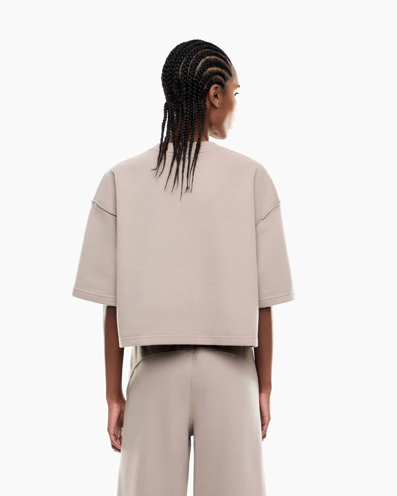 T-shirt Logo Series en mélange de coton Diapositive 2