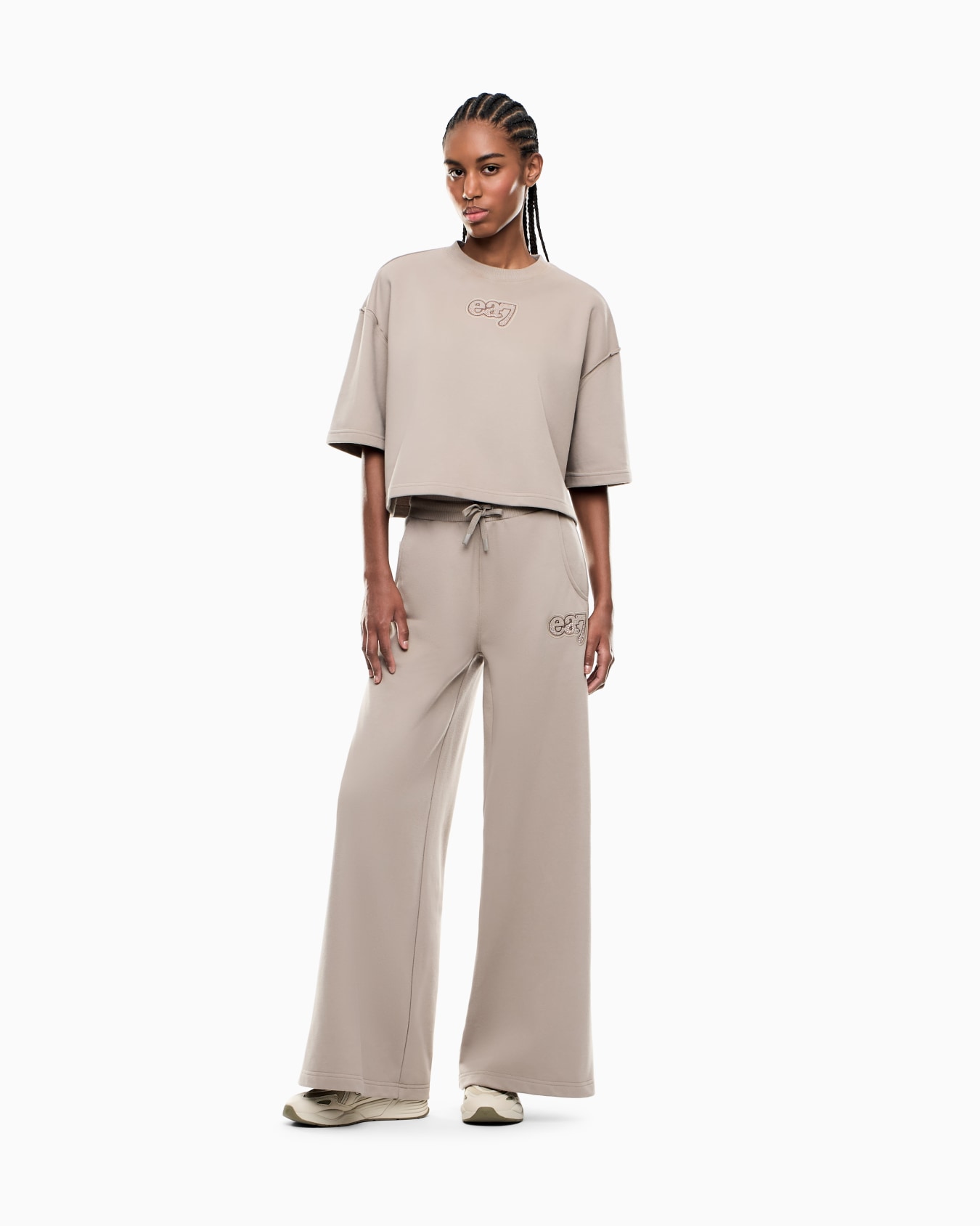 Logo Series cotton-blend T-shirt Slide 1