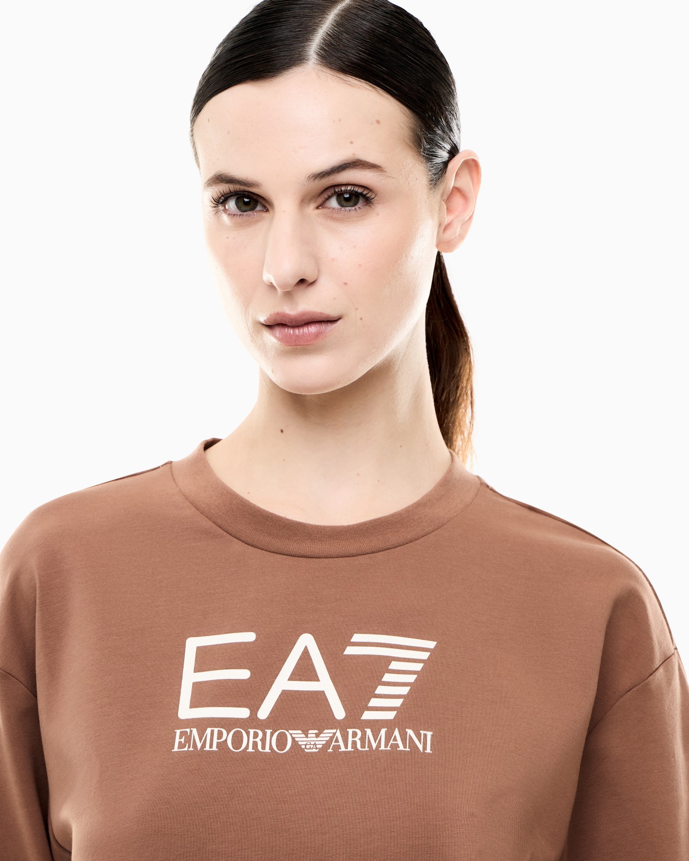 Set T-shirt e shorts in jersey di cotone stretch Slide 4