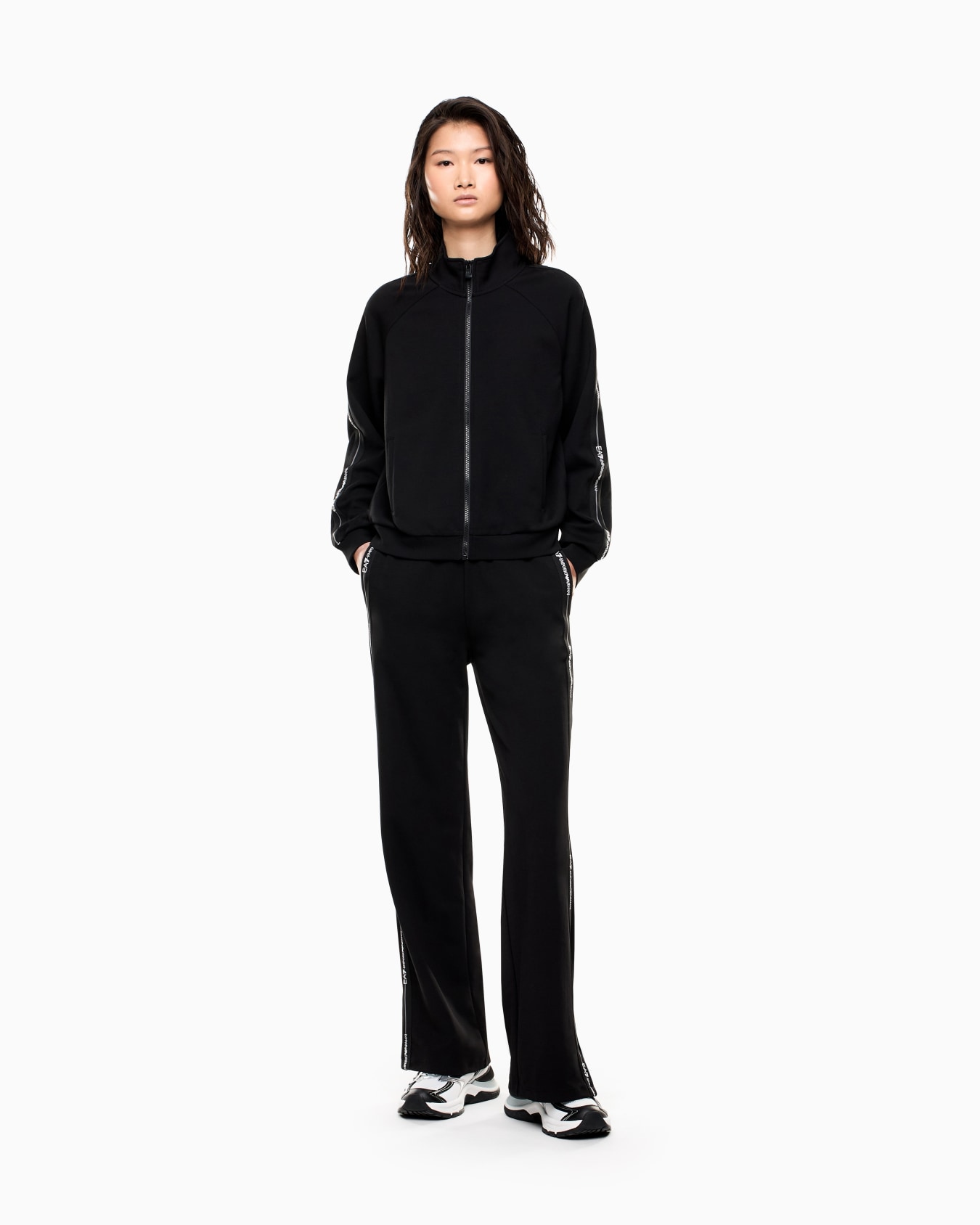 Logo Series stretch modal blend tracksuit  Slide 1