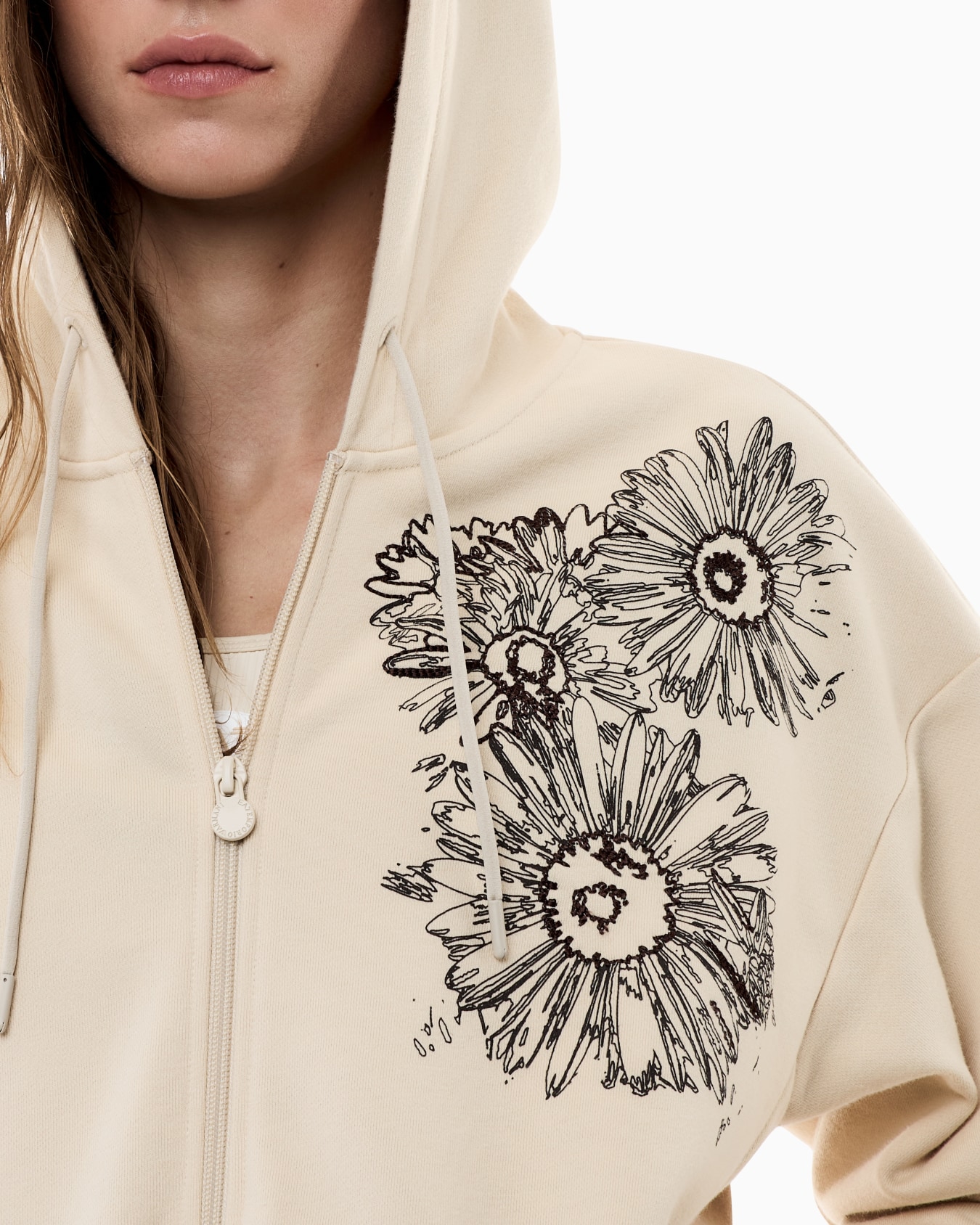 Cotton and Polyester Jersey Sweatshirt スライドする 4