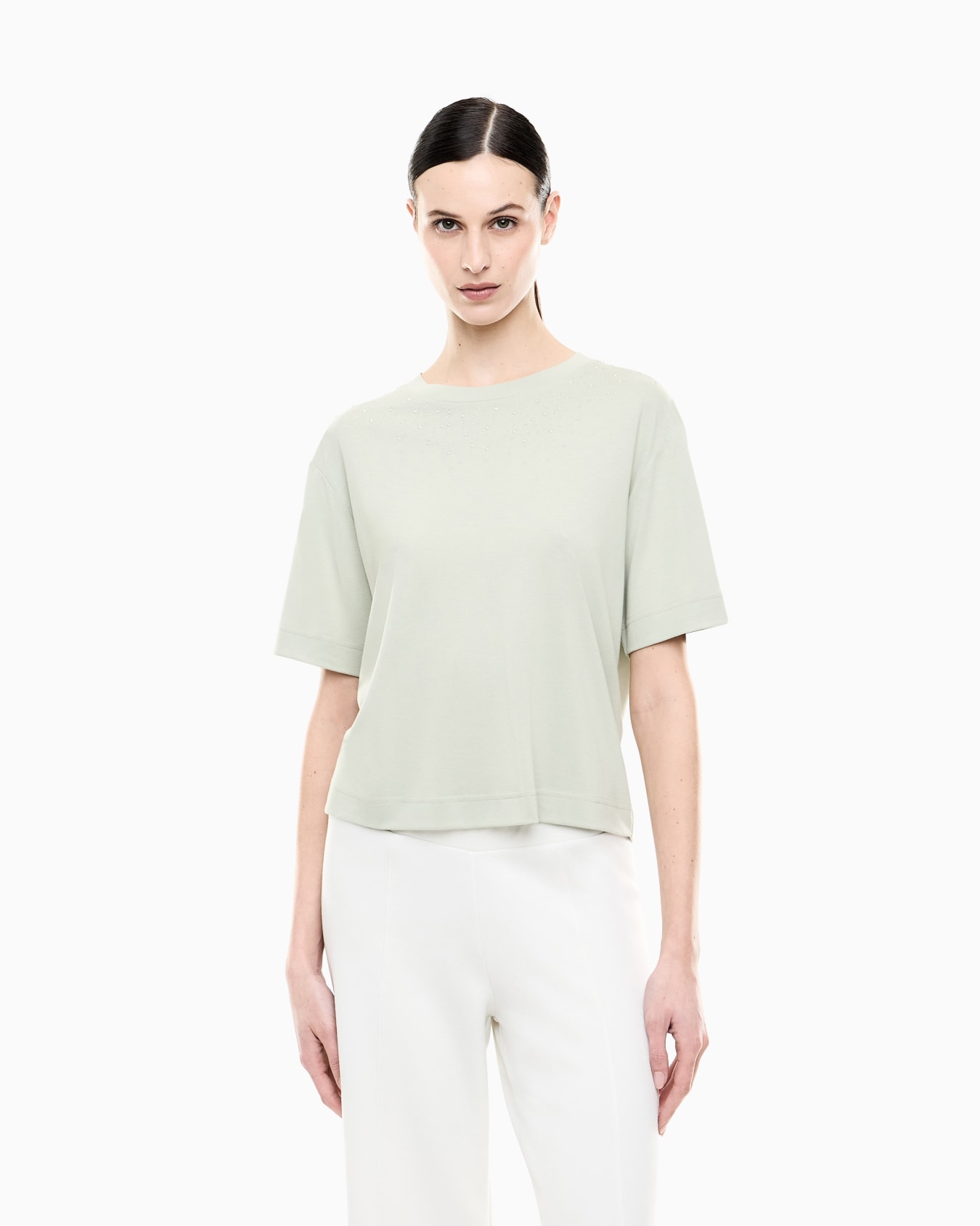 Precious viscose-blend T-shirt Slide 2