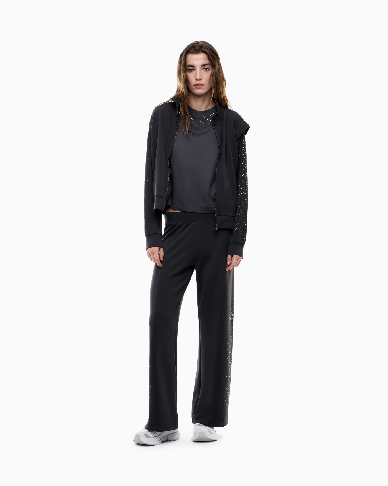 Pantalones de interlock en mezcla de modal Precious Diapositiva 1