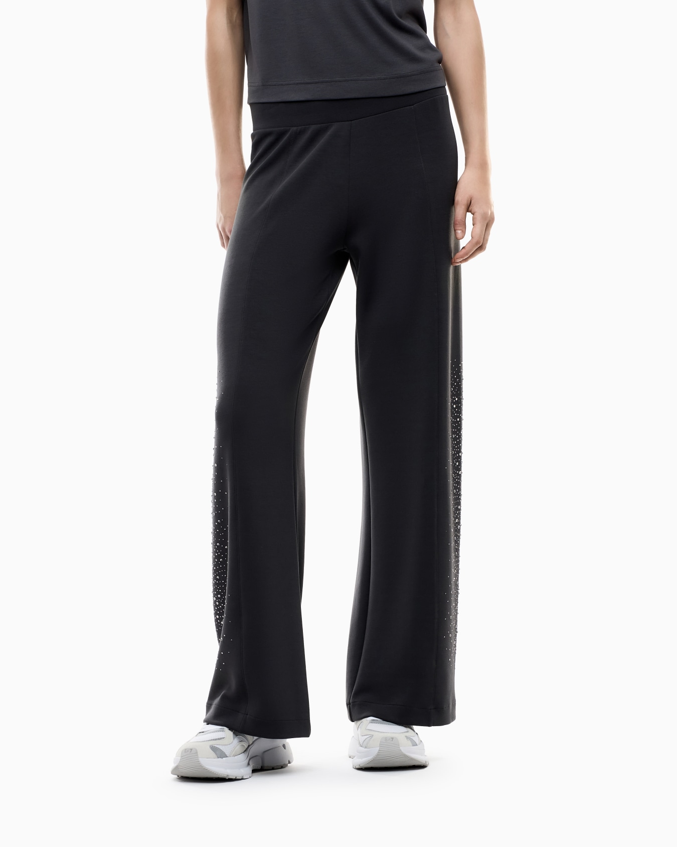 Pantalones de interlock en mezcla de modal Precious Diapositiva 3