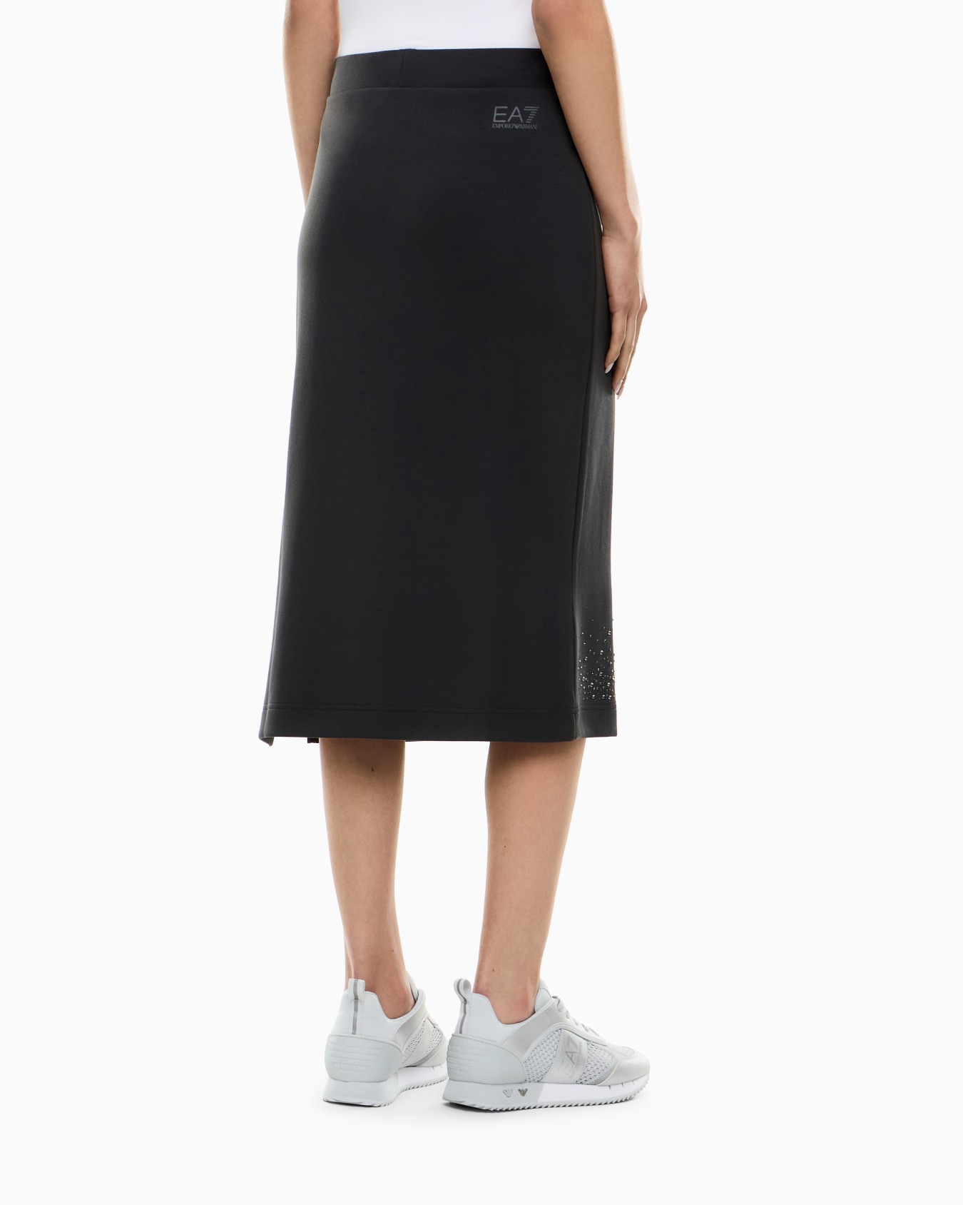 Jupe midi en mélange modal stretch Diapositive 2