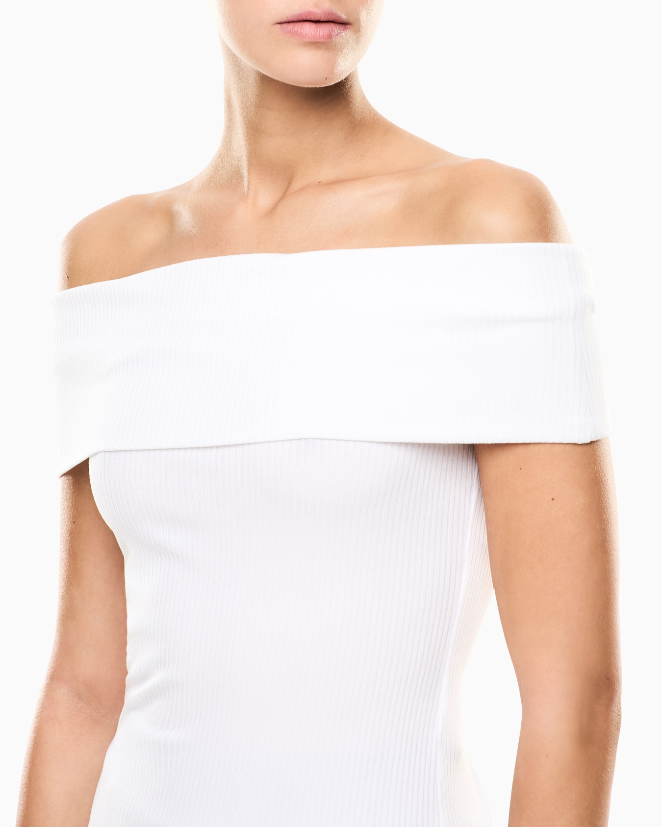  Top aus Stretchjersey mit Rippenmuster Folie 4