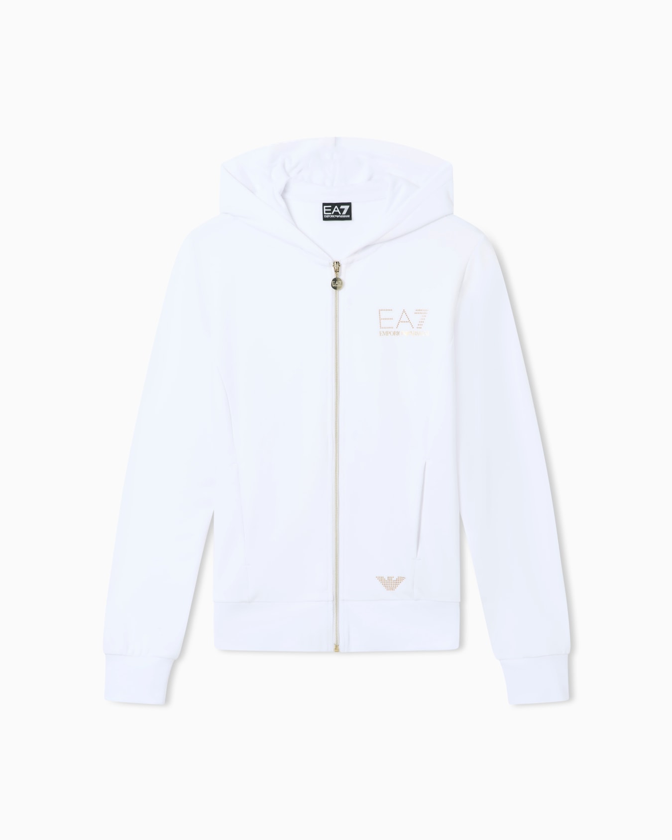 Evolution hooded sweatshirt in a stretch viscose-blend Slide 0