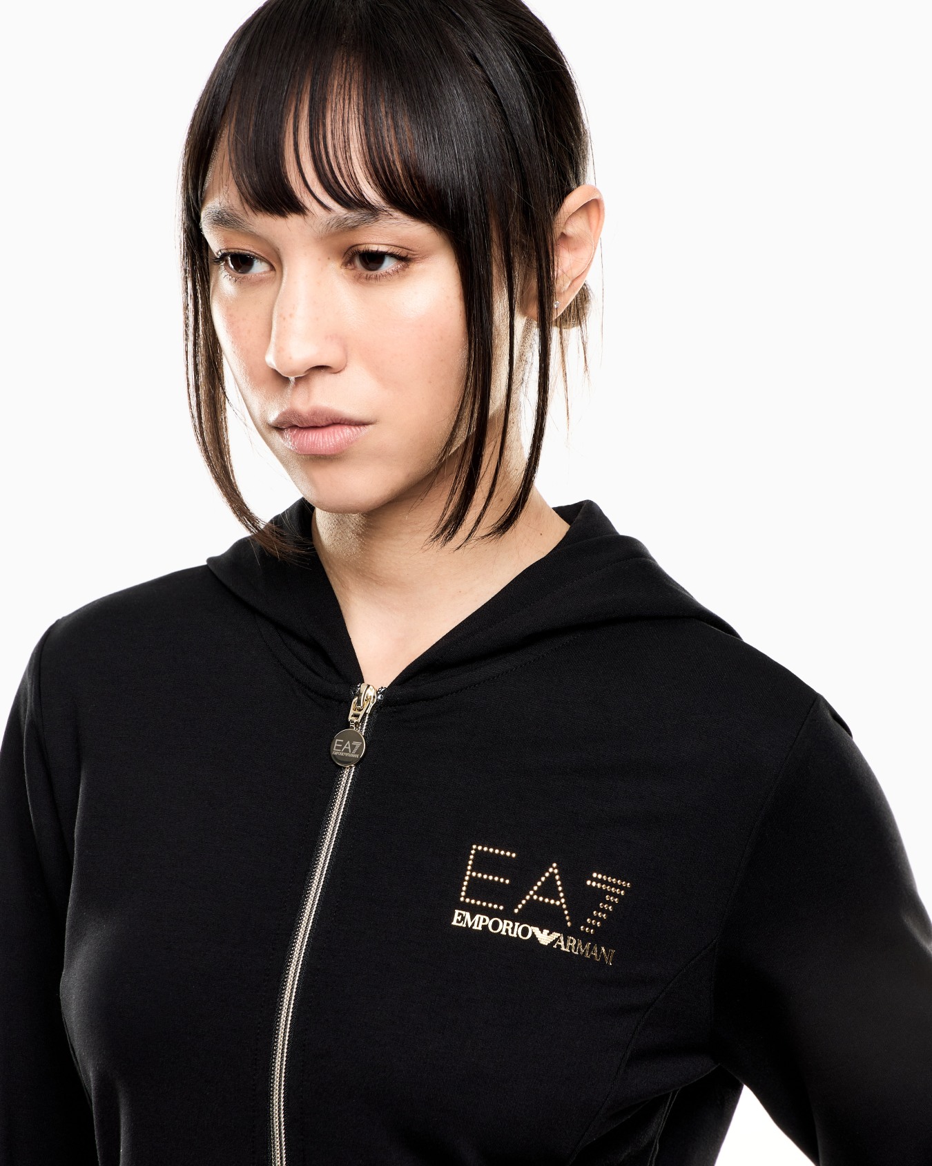 Sudadera en mezcla de viscosa con capucha Evolution Diapositiva 4