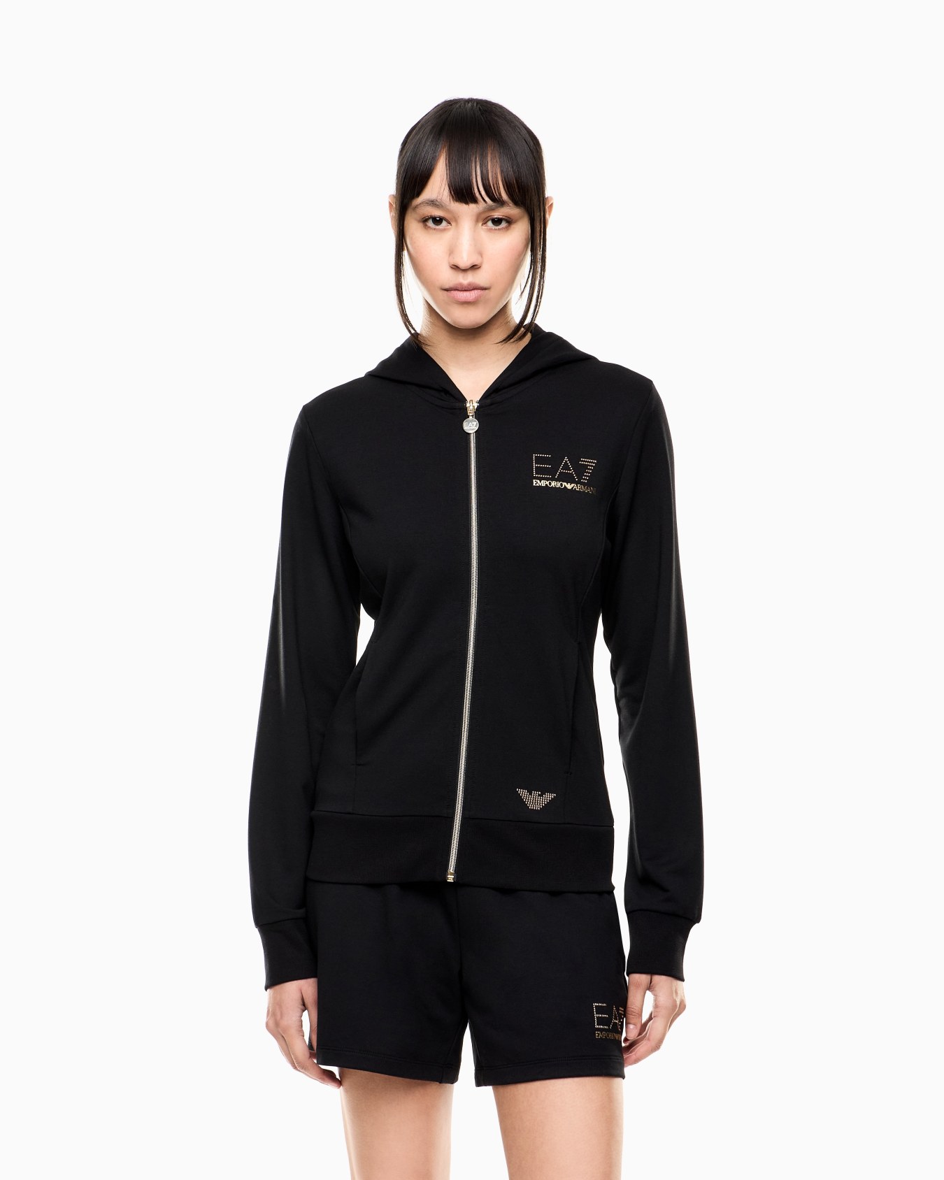 Sudadera en mezcla de viscosa con capucha Evolution Diapositiva 3