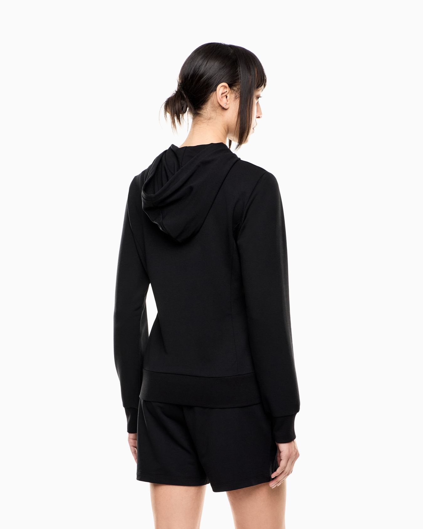 Sudadera en mezcla de viscosa con capucha Evolution Diapositiva 2