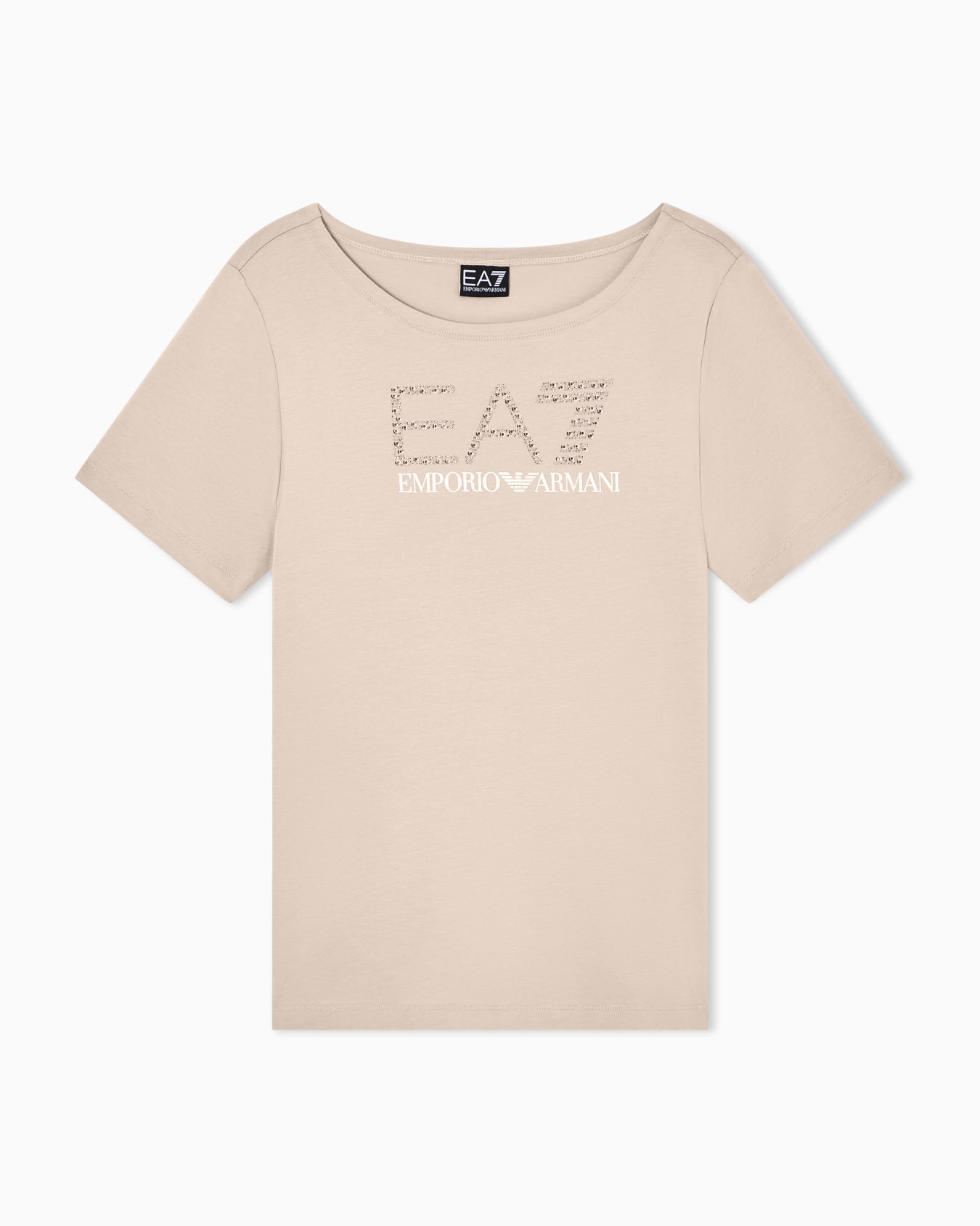 T-shirt Logo Series en jersey de coton stretch Diapositive 0